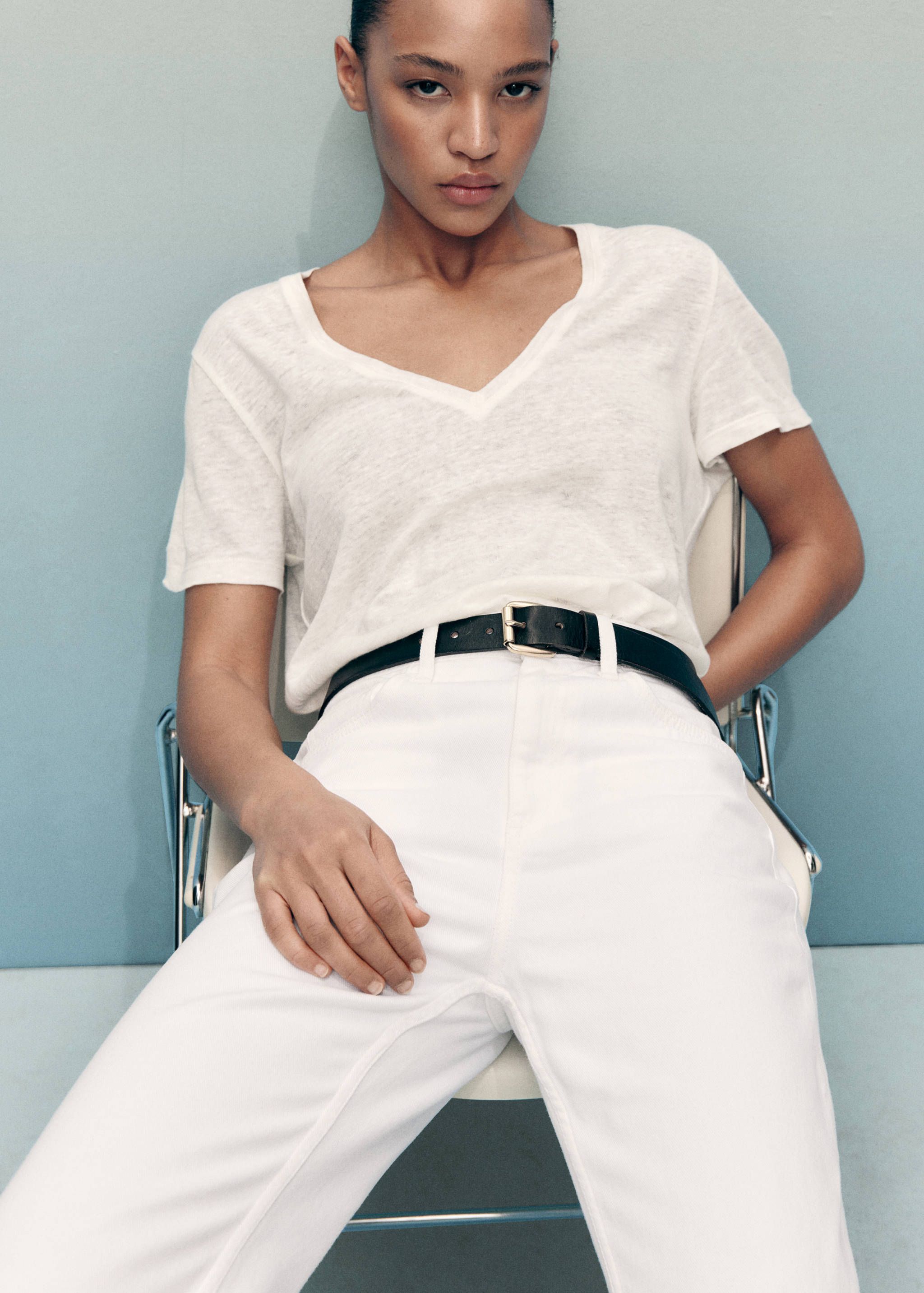 Matilda medium-rise straight-fit jeans - Details of the article 1