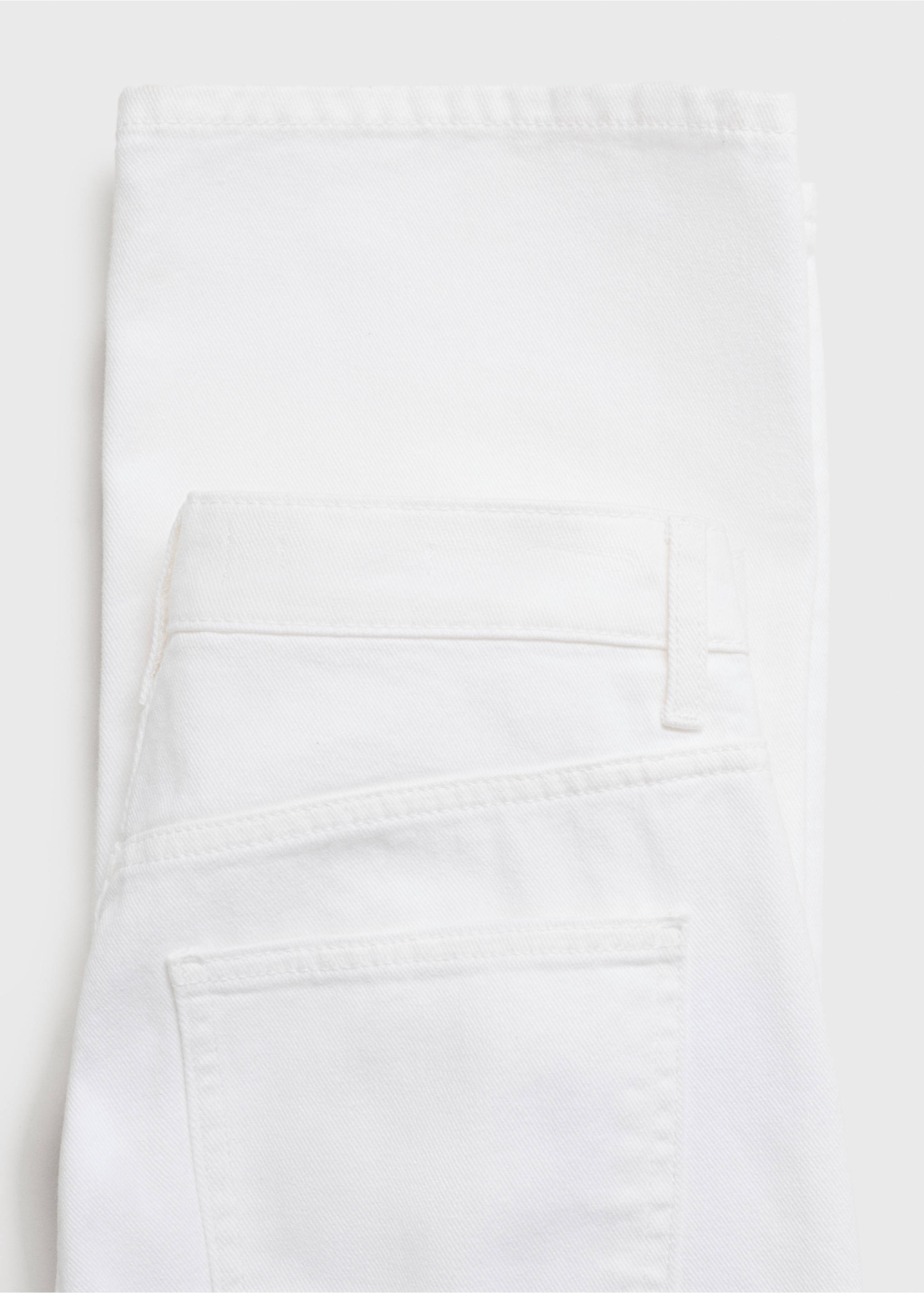 Matilda medium-rise straight-fit jeans - Details of the article 8, White. Ref: 17061284-00.