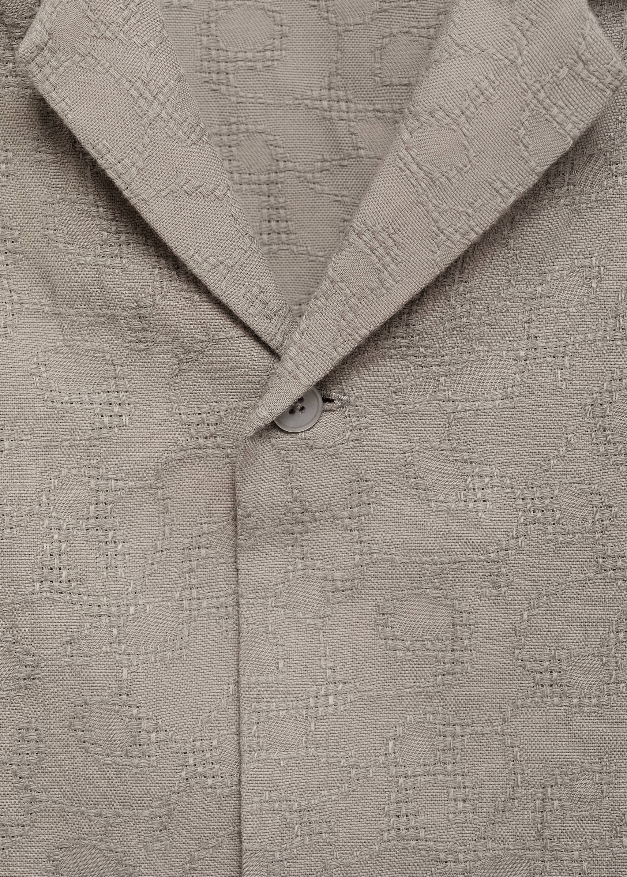 100% embroidered cotton shirt - Details of the article 0