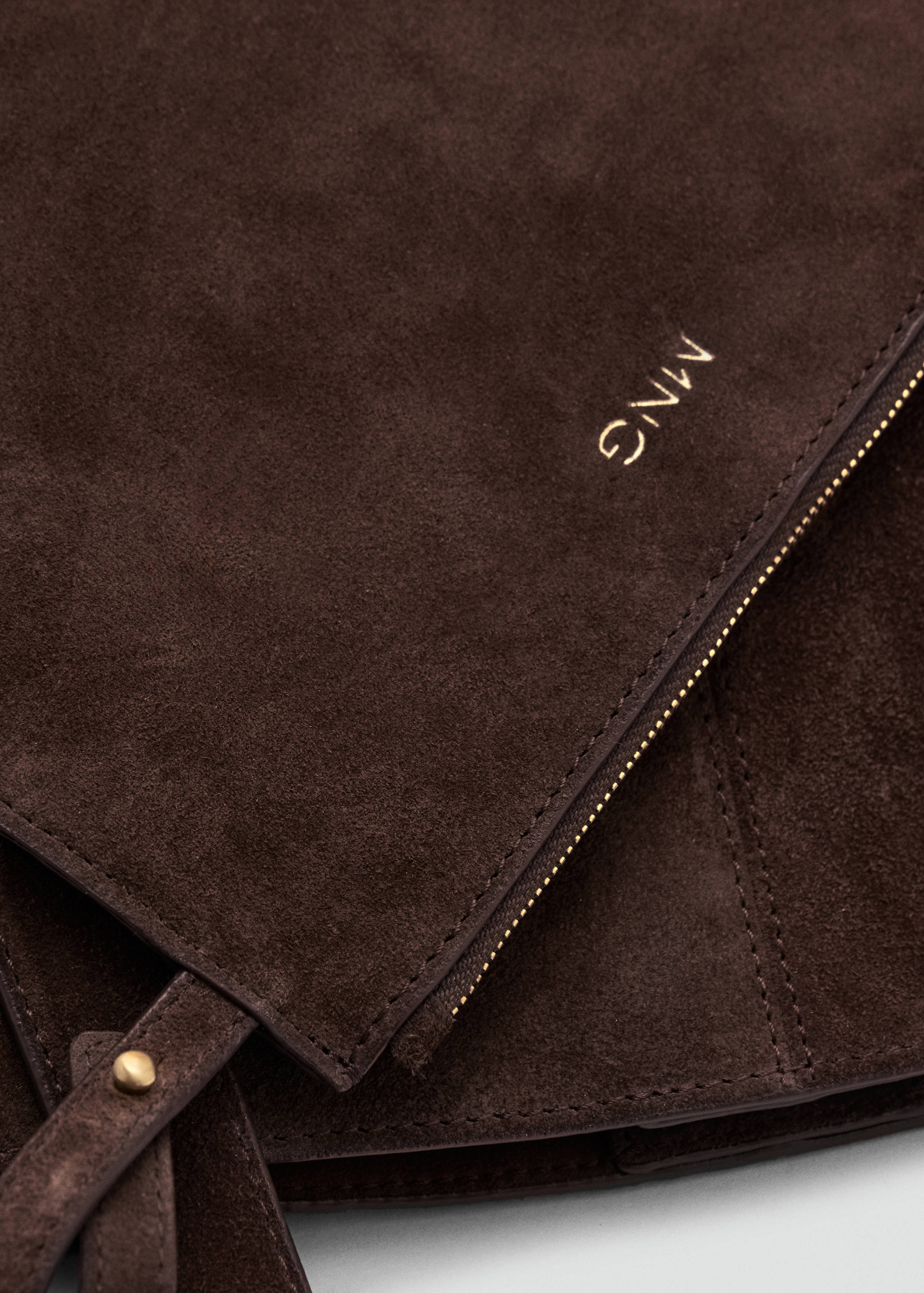 Mini-Shopper Bag aus Rauleder - Detail des Artikels 2