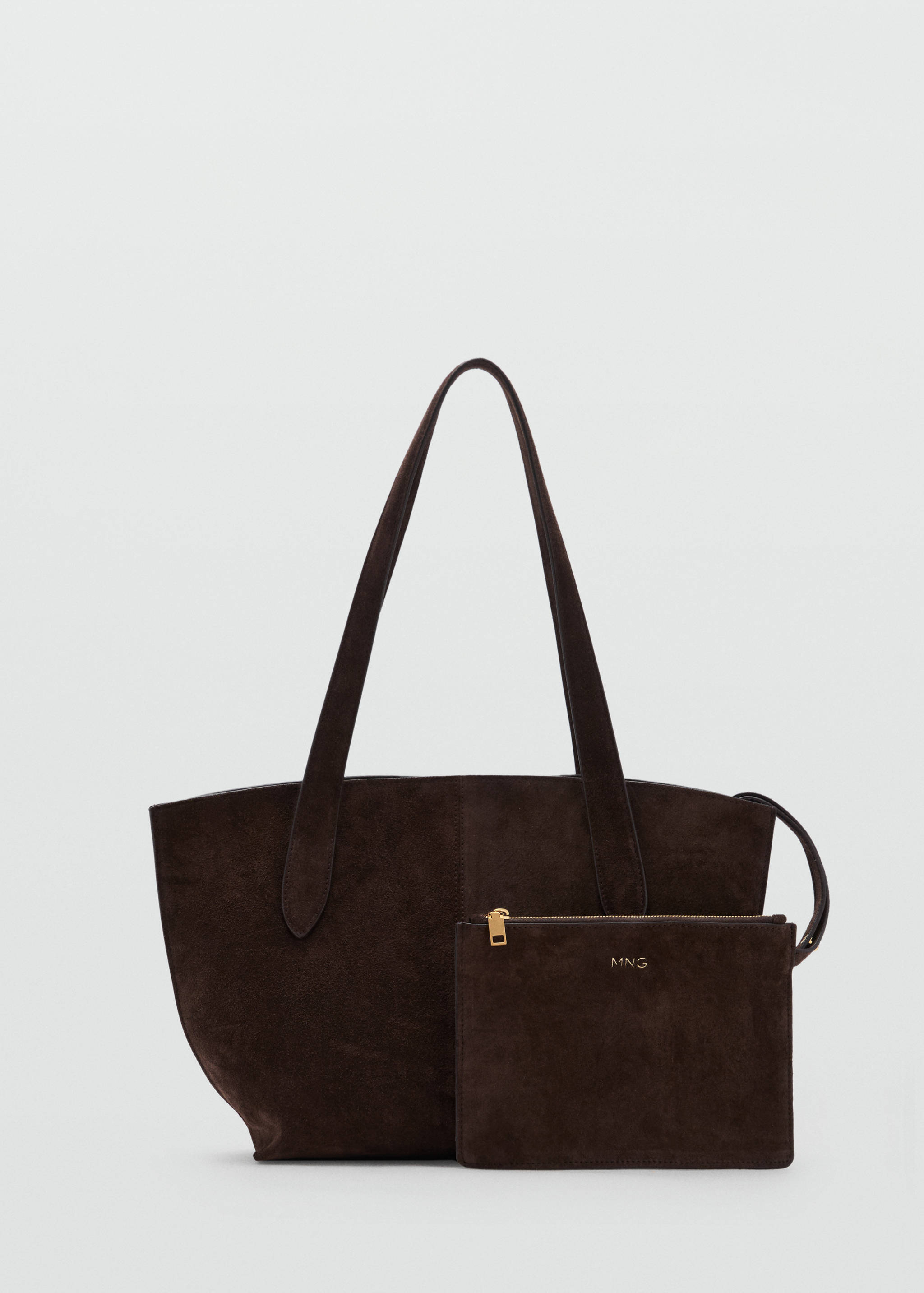 Mini-Shopper Bag aus Rauleder - Artikel ohne Model