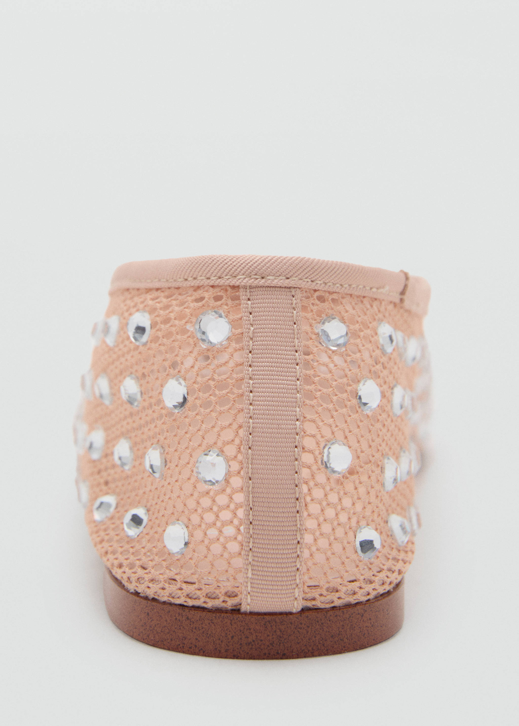 Mesh rhinestone ballet flats - Details of the article 1