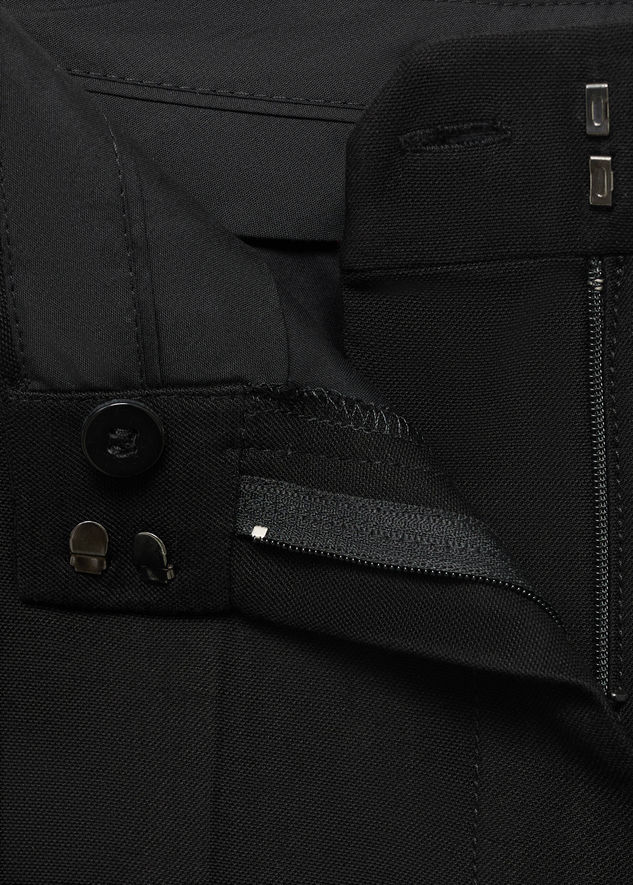 Pantalon de costume droit taille normale - Détail de l'article 8