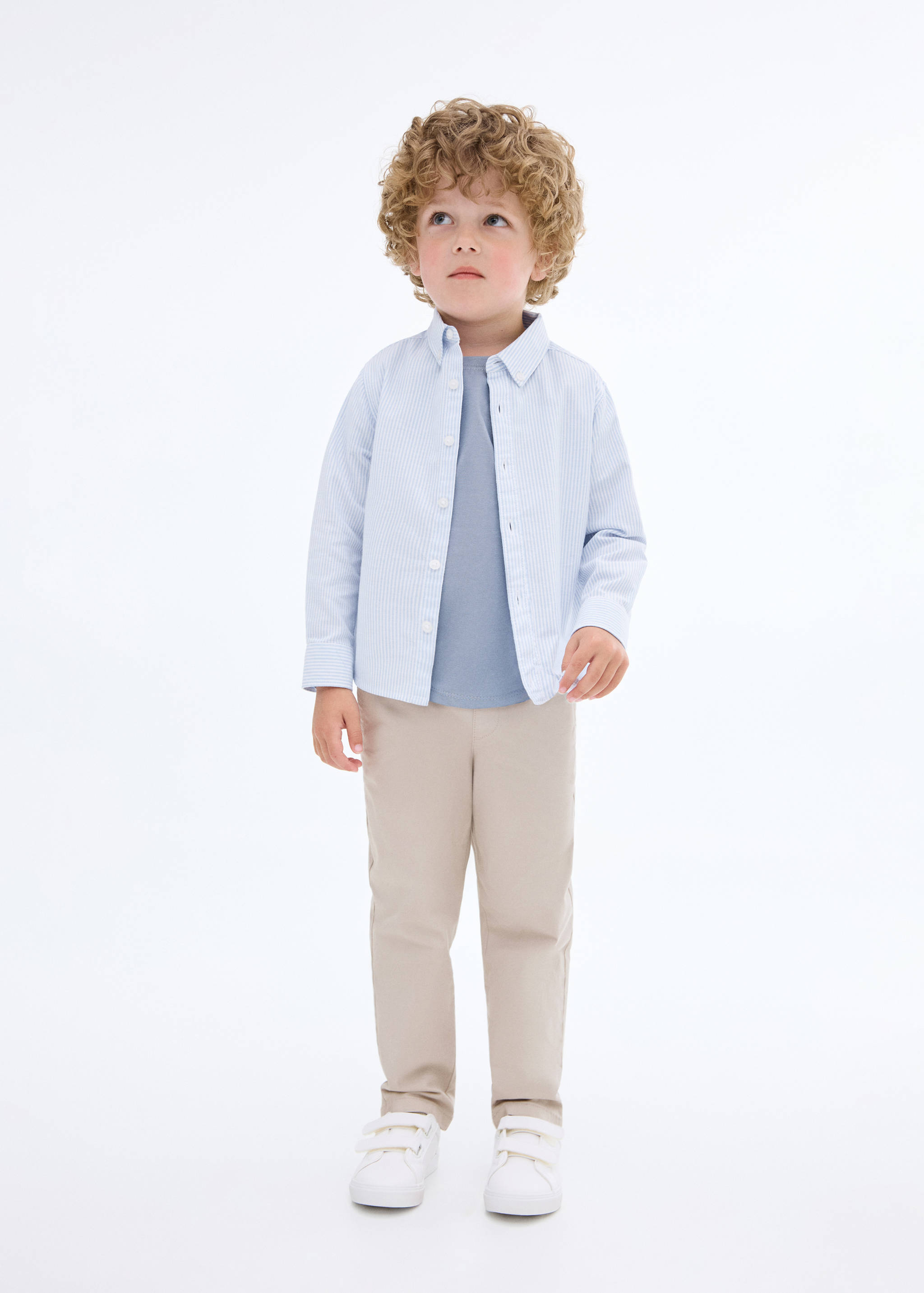 Pantalon coton à cordon - Plan général