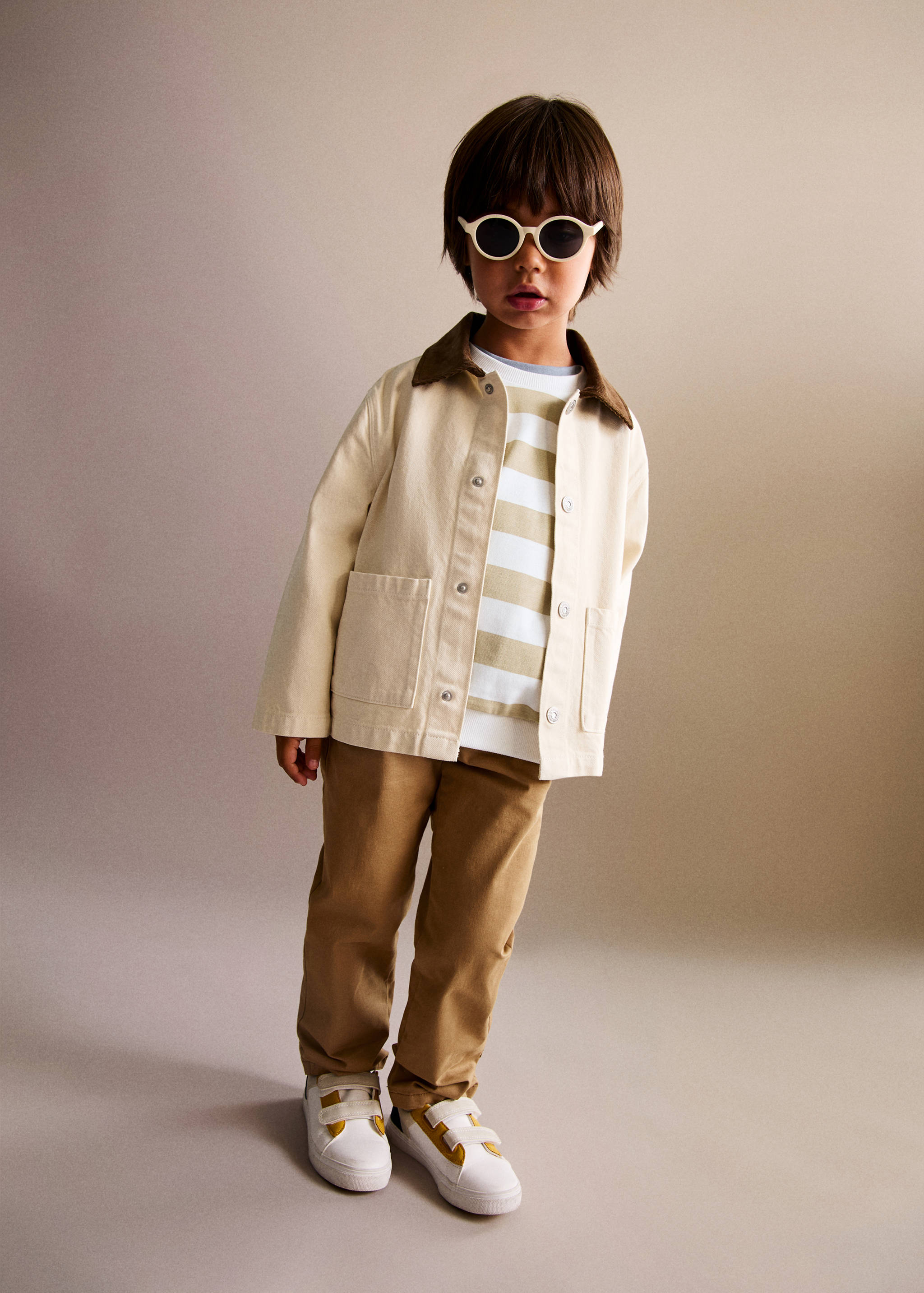 Pantalon coton à cordon - Plan général