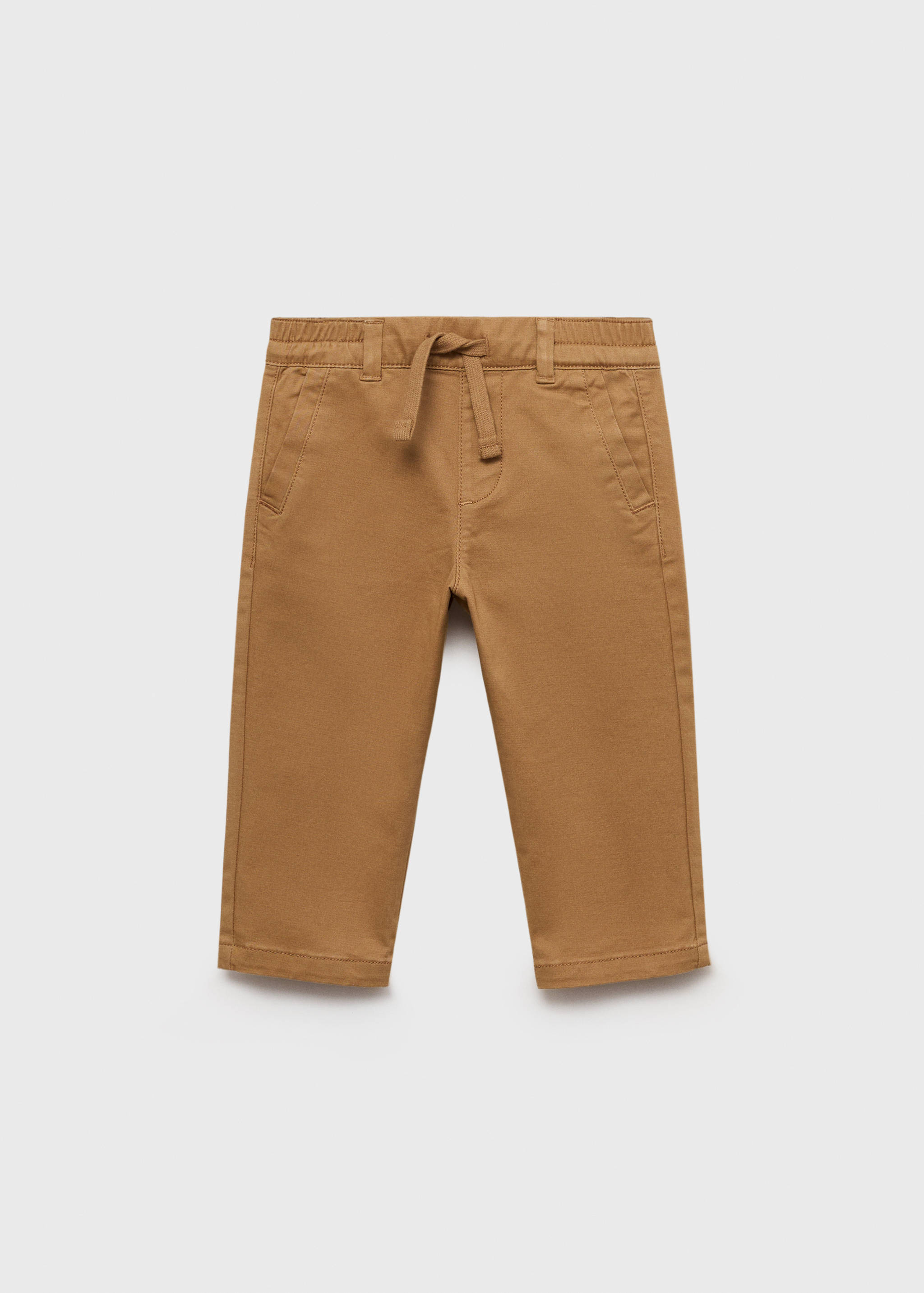 Pantalon coton à cordon - Article sans modèle