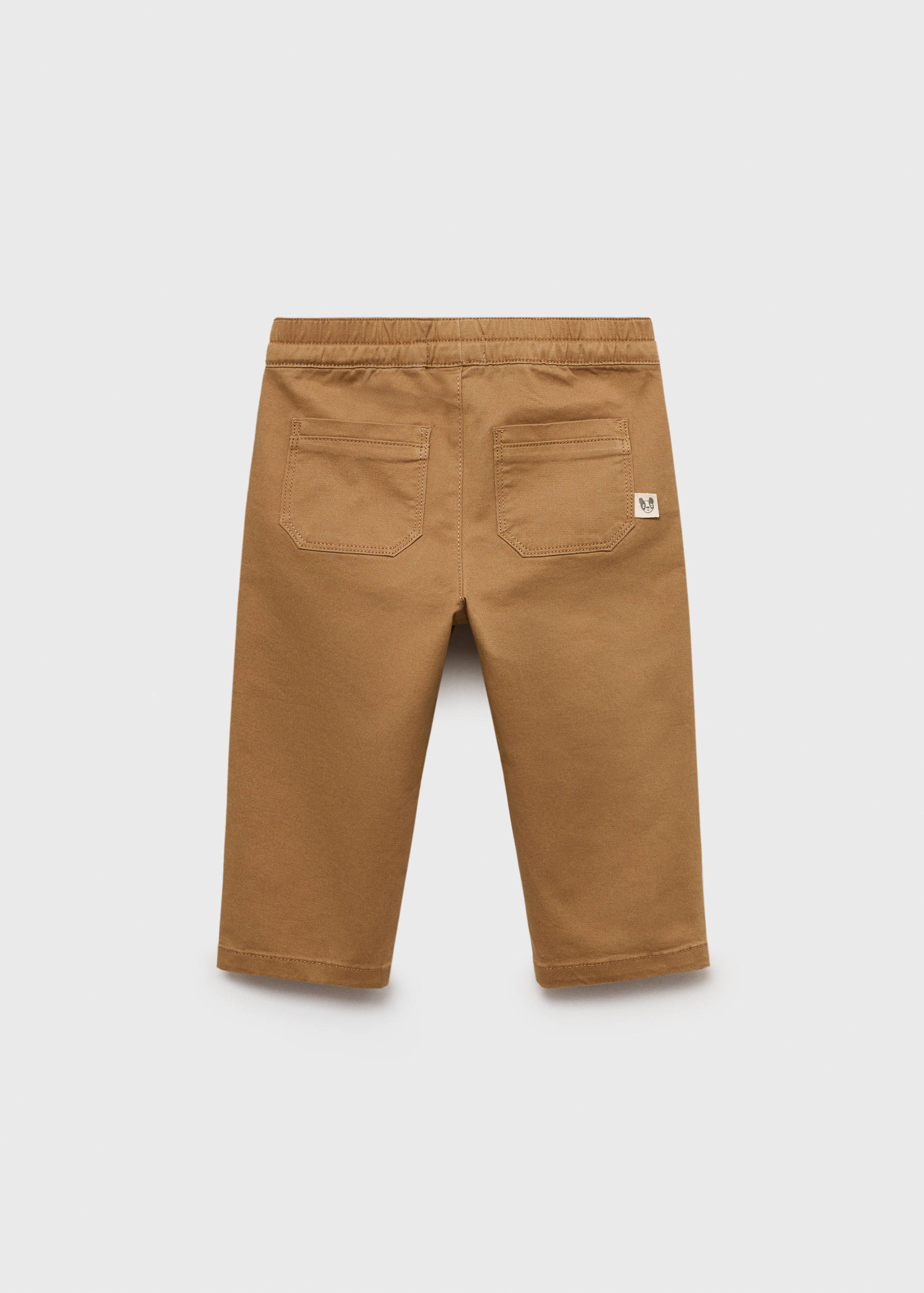 Pantalon coton à cordon - Verso de l’article