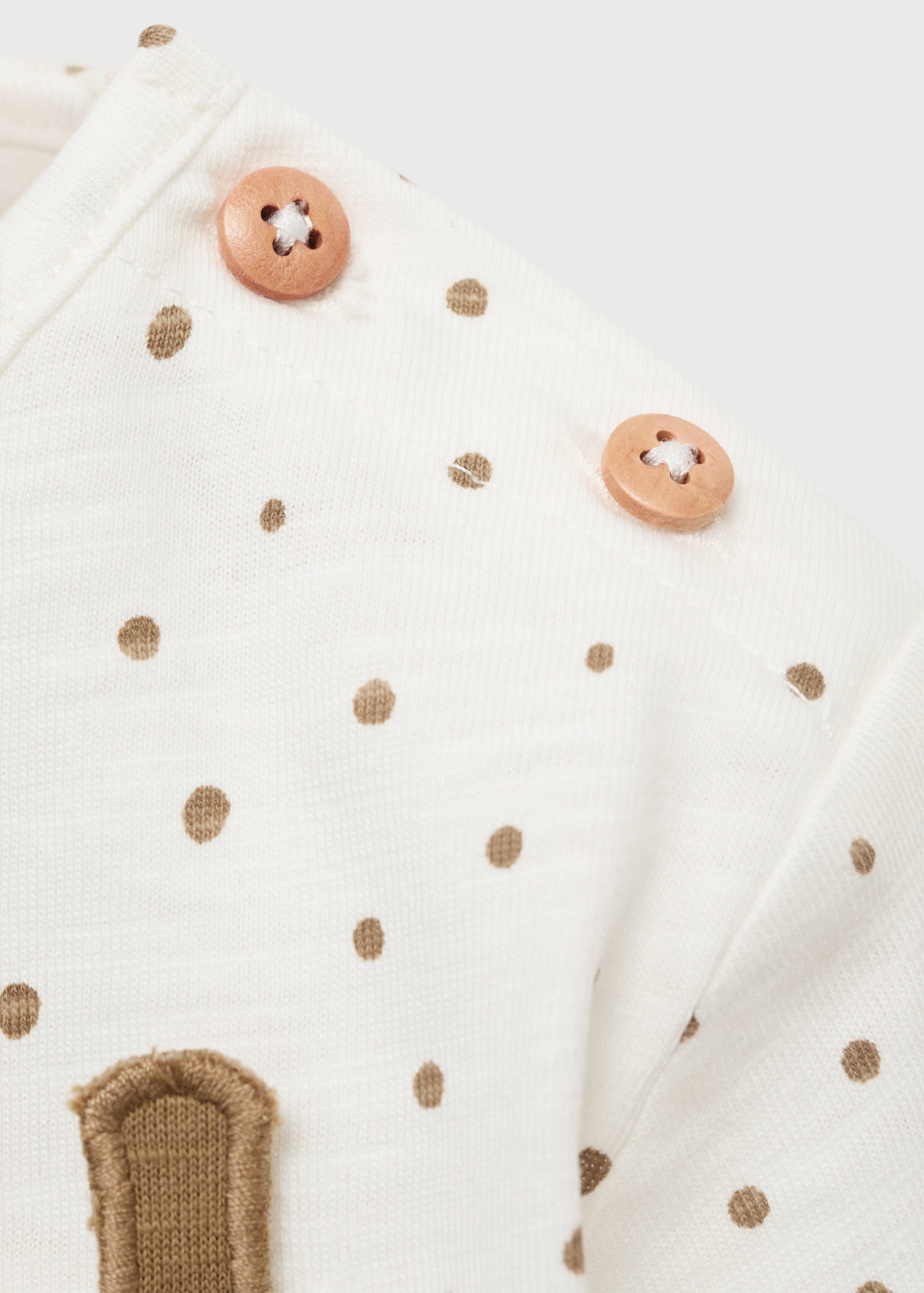 T-shirt de gatinho com bolso - Pormenor do artigo 8
