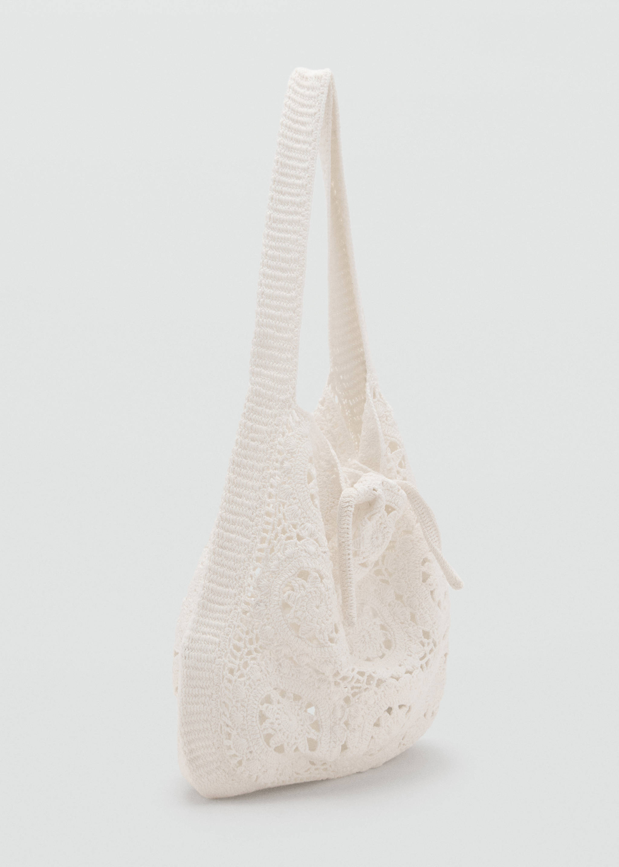 Crochet shopper bag - Medium plane