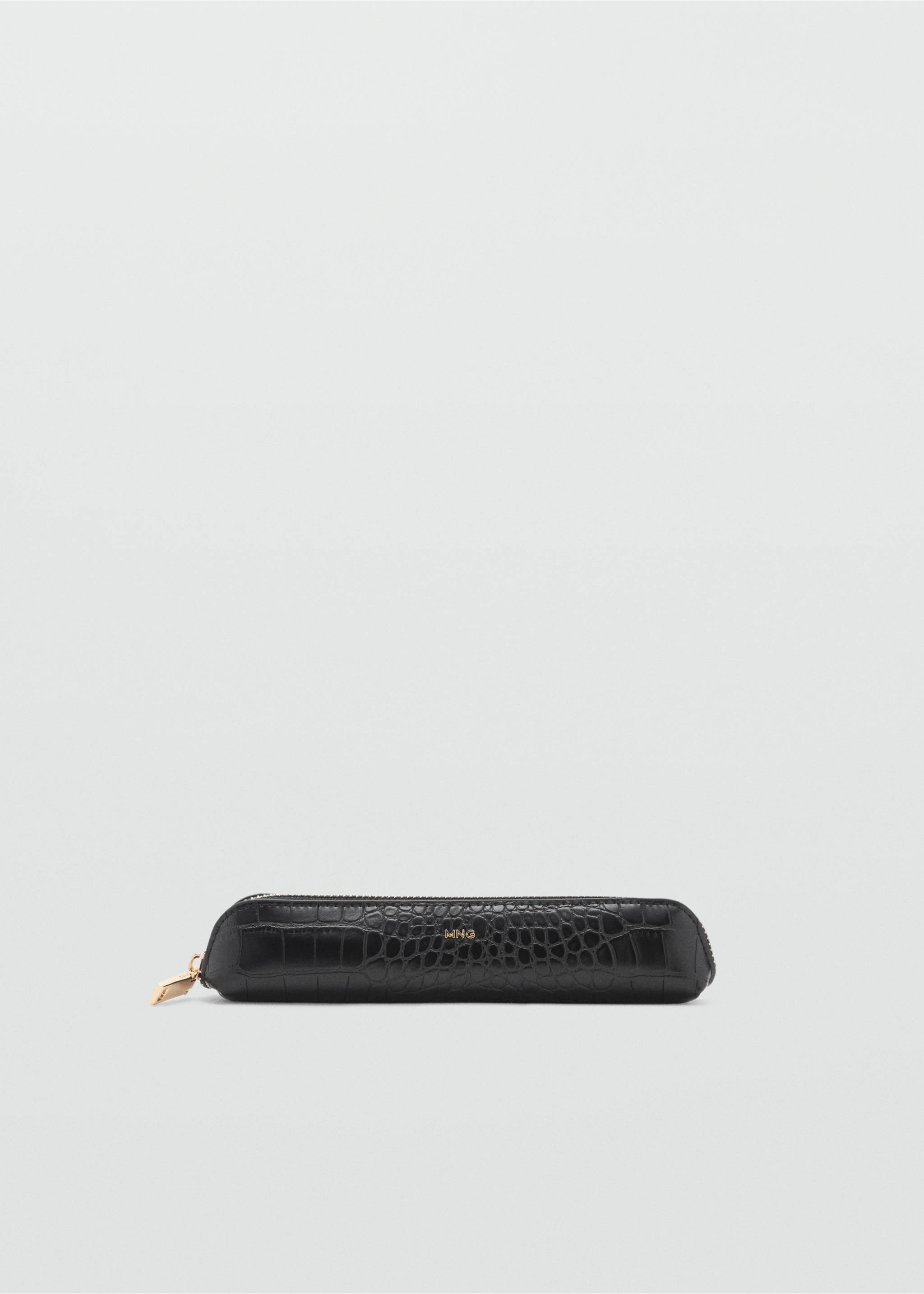 Fine-design croco case - Article without model, Black. Ref: 17062546-00.