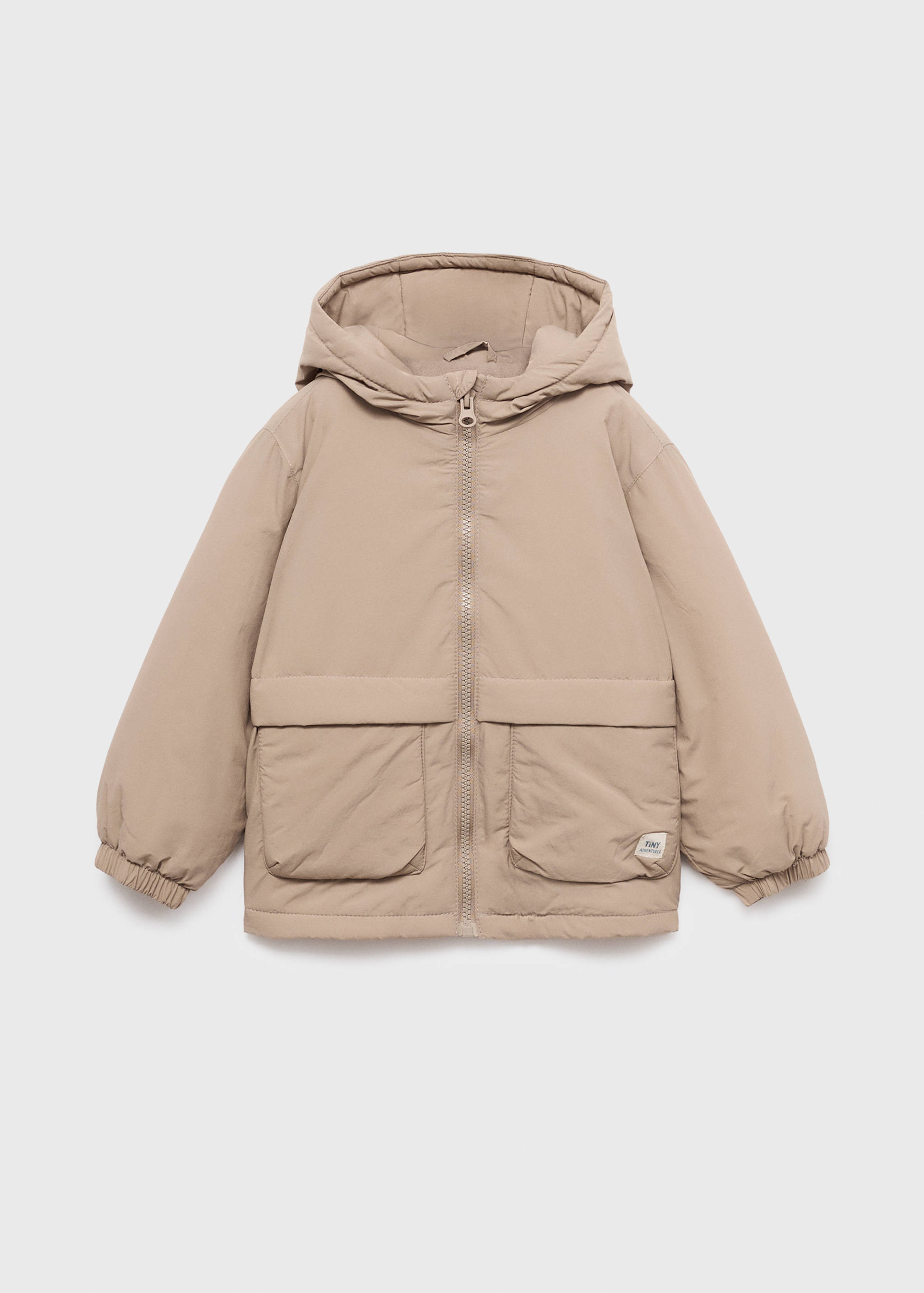 Gewatteerde anorak met capuchon - Artikel zonder model