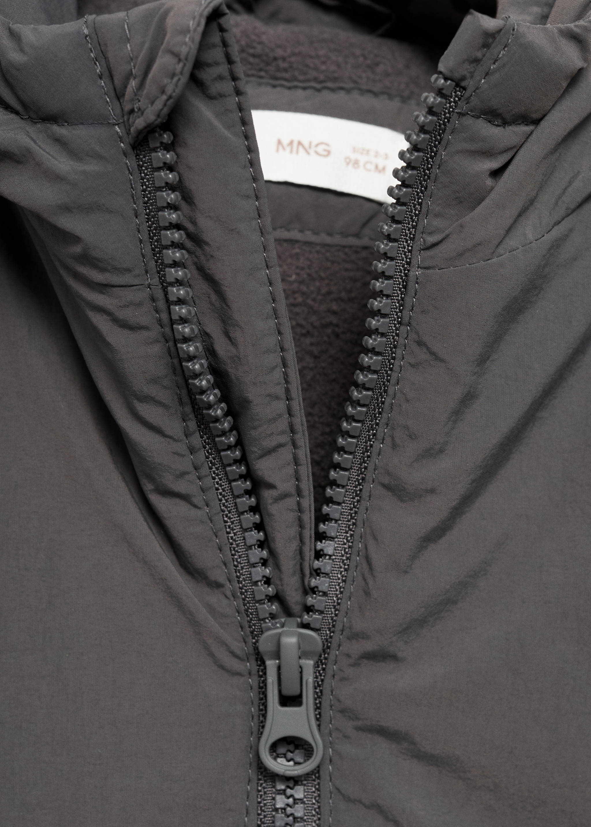 Gewatteerde anorak met capuchon - Detail van het artikel 8