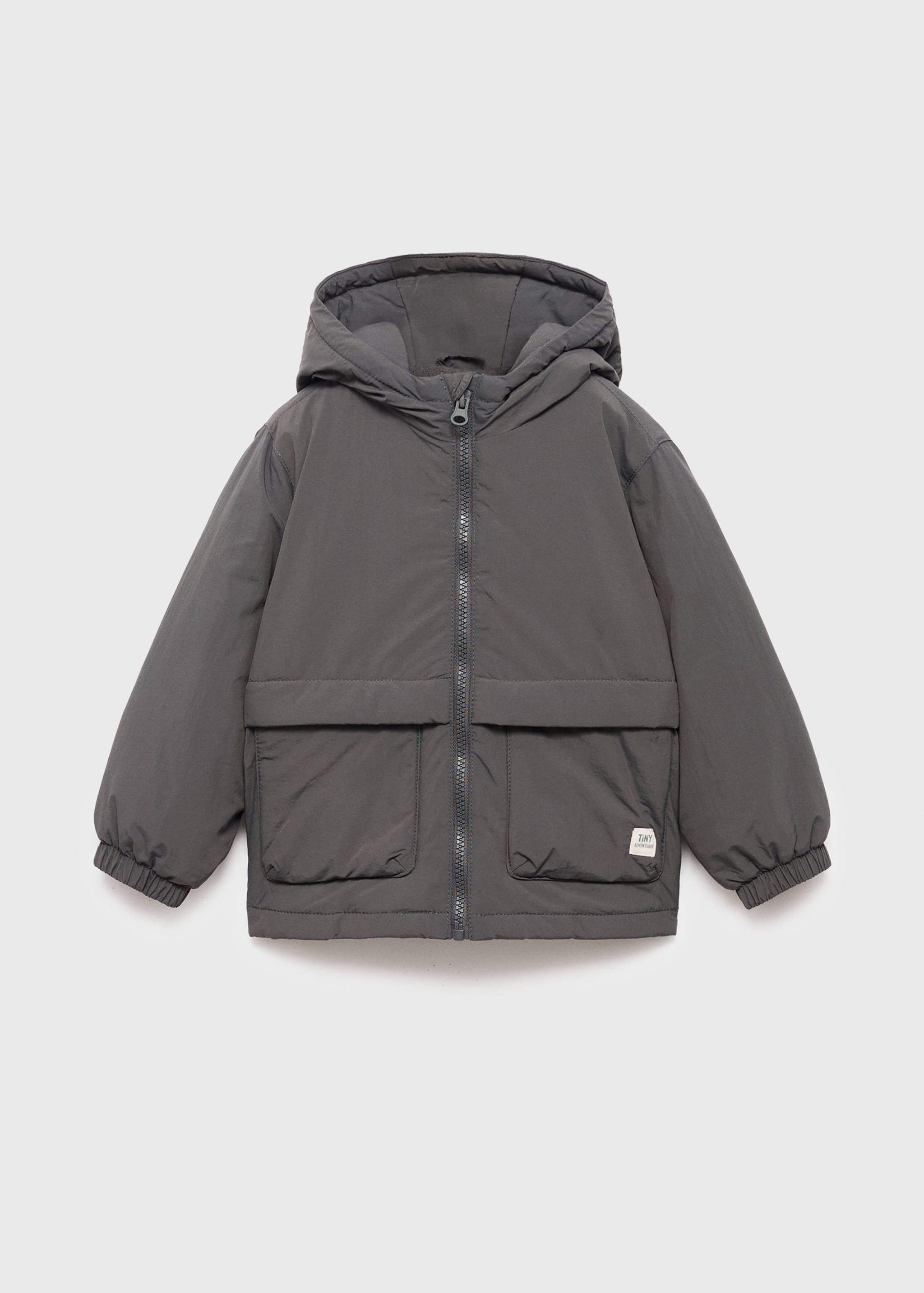 Gewatteerde anorak met capuchon - Artikel zonder model