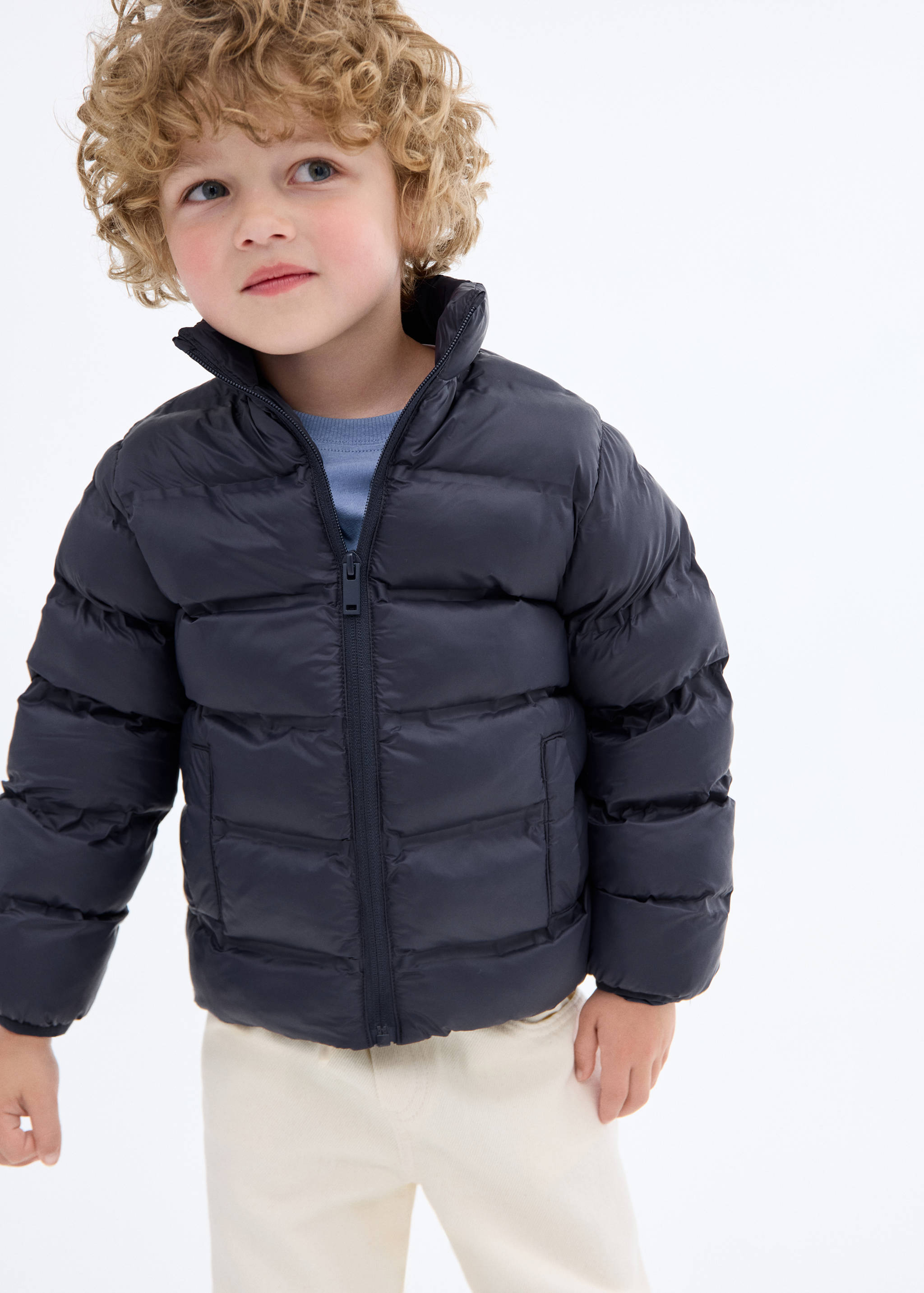 Abric embuatat impermeable - Pla mig