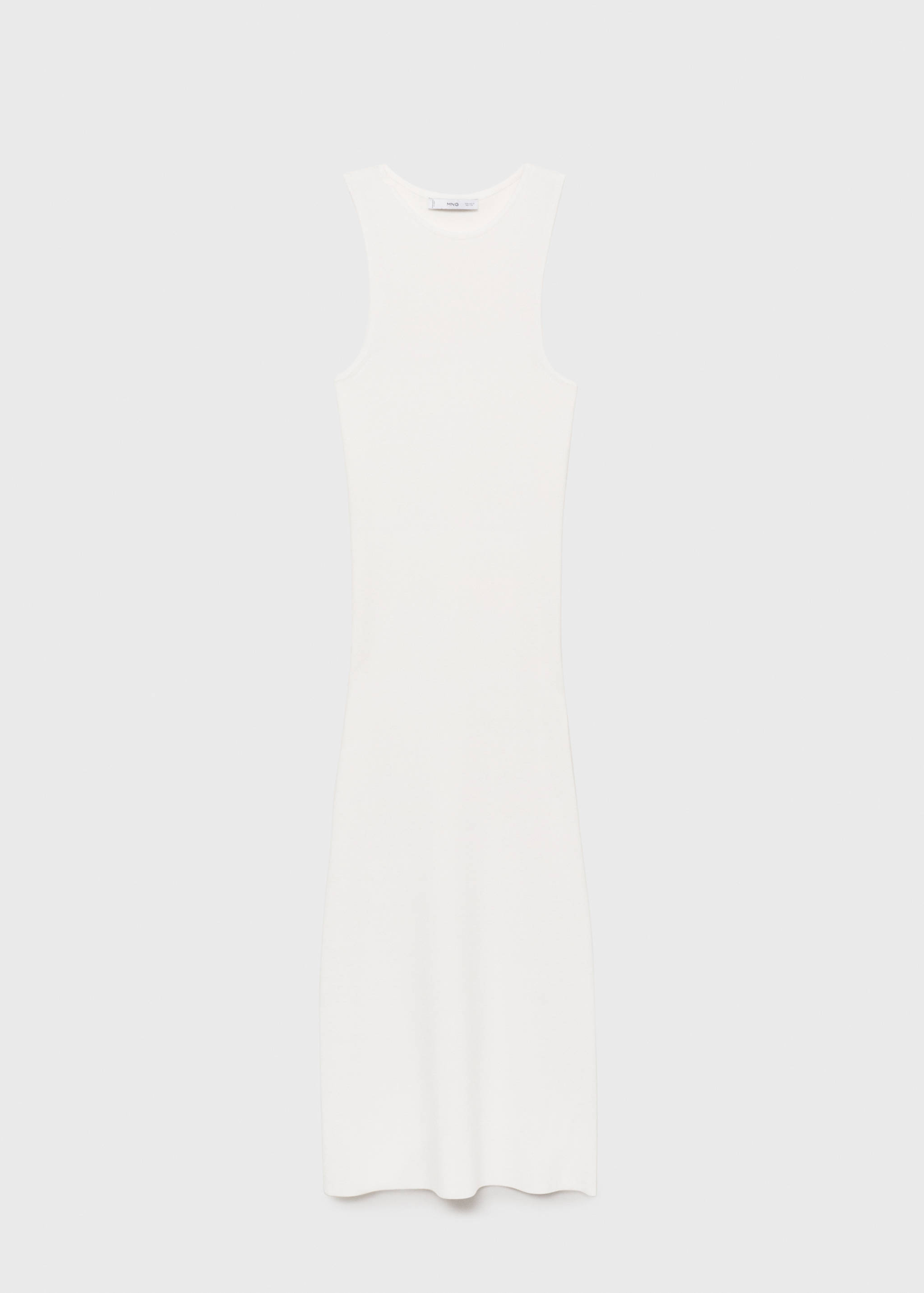 Vestido punto cuello halter - Artículo sin modelo