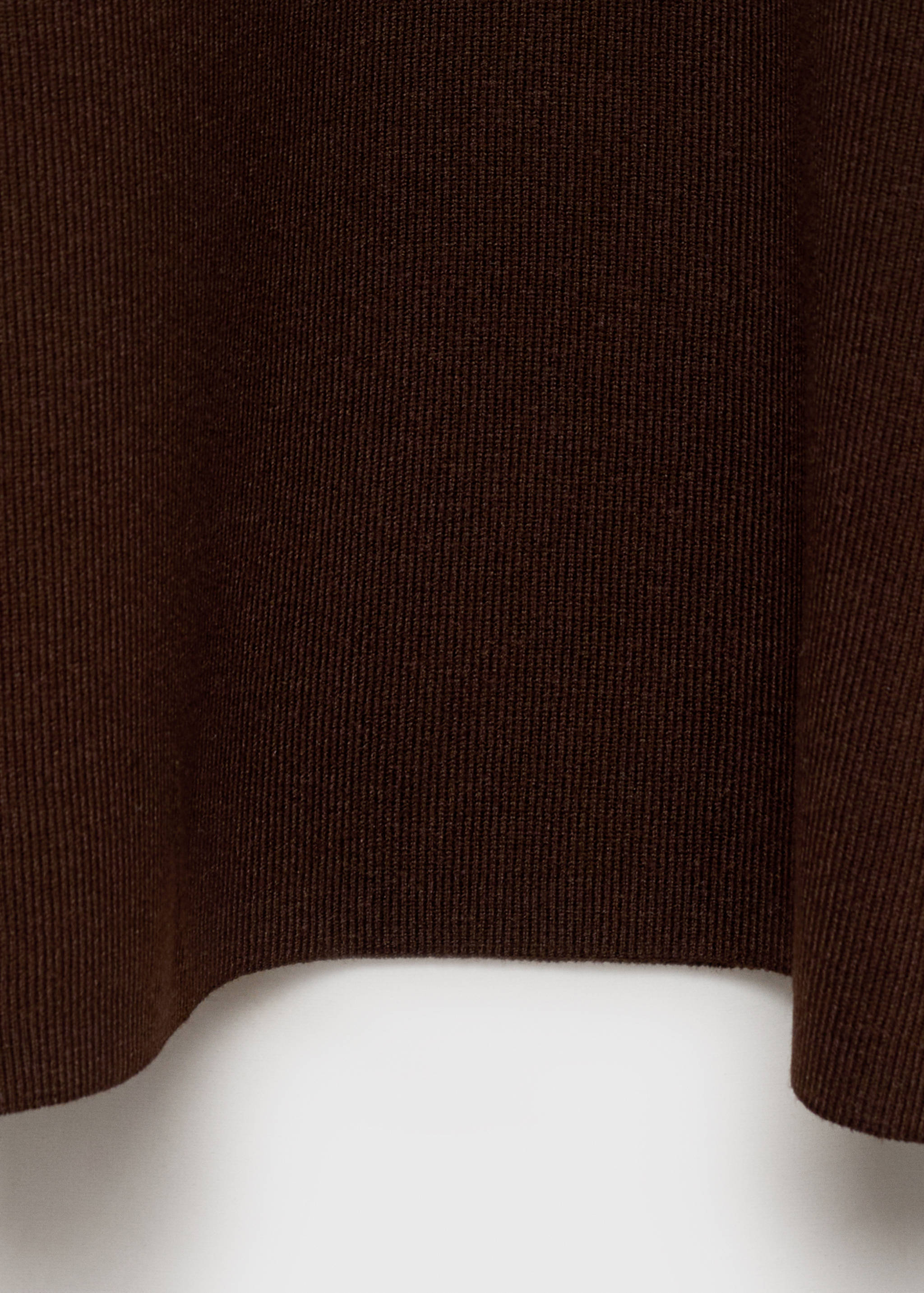 Halter-neck knitted dress - Details of the article 0