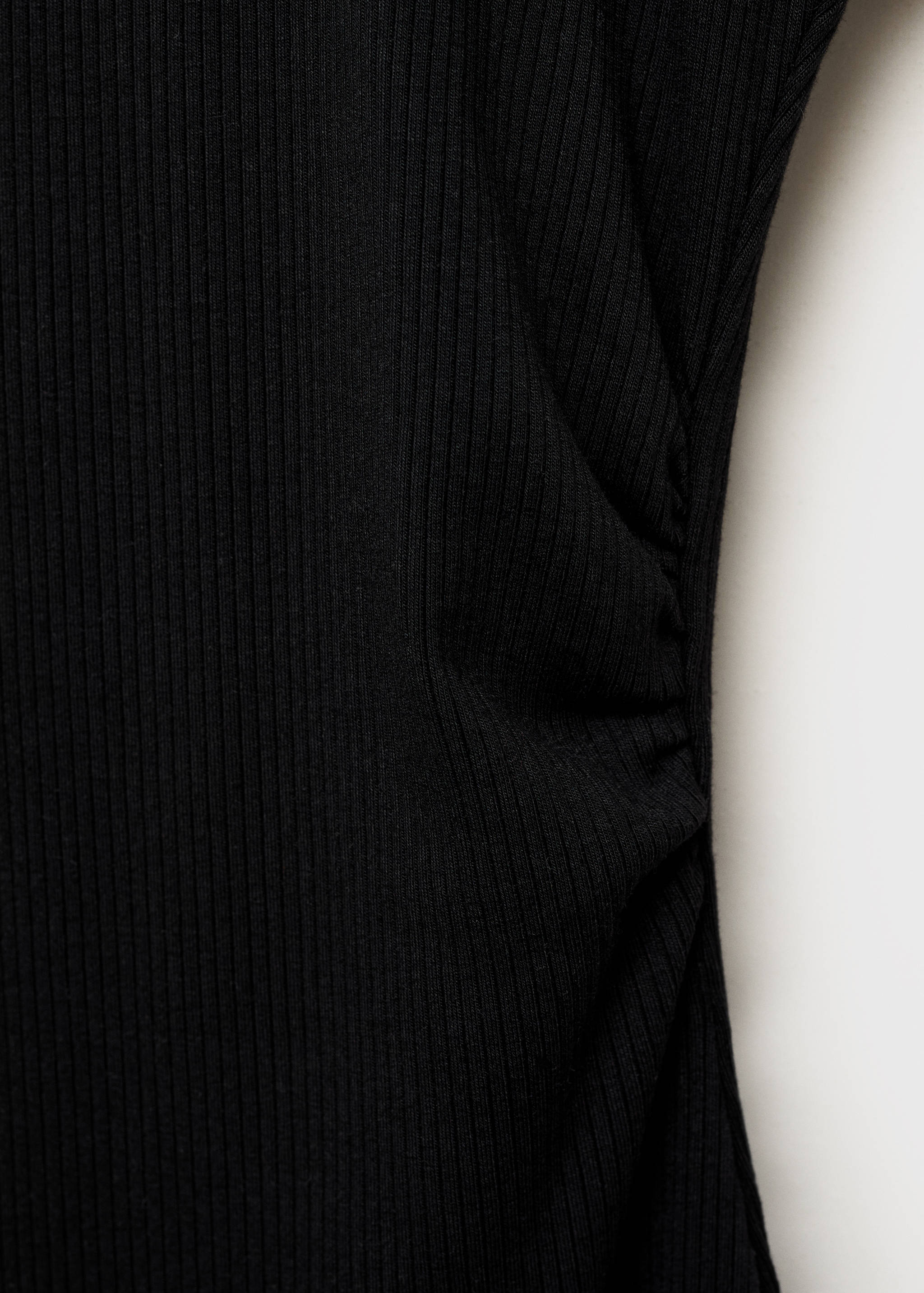 Ribbed short dress - Details of the article 8