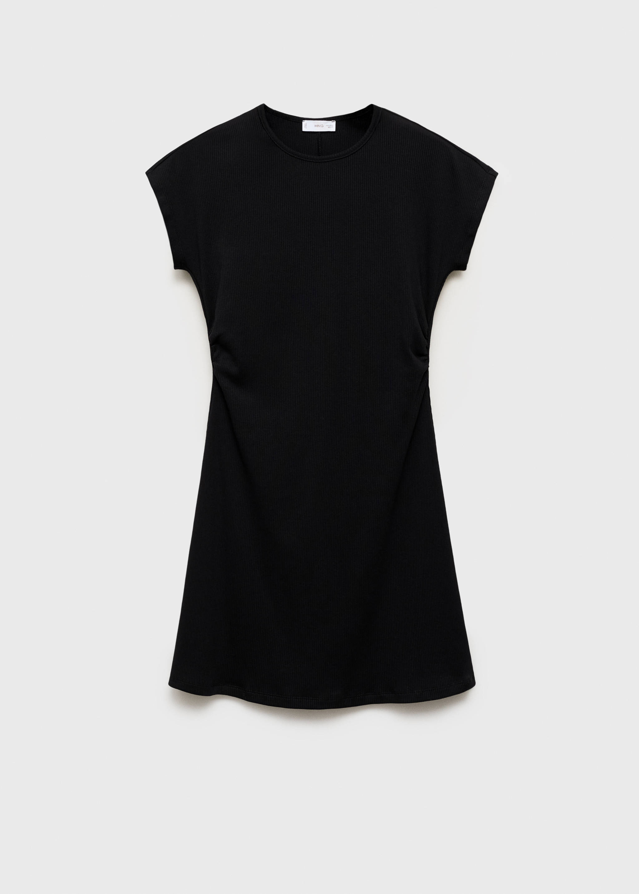 Ribbed short dress - Article without model