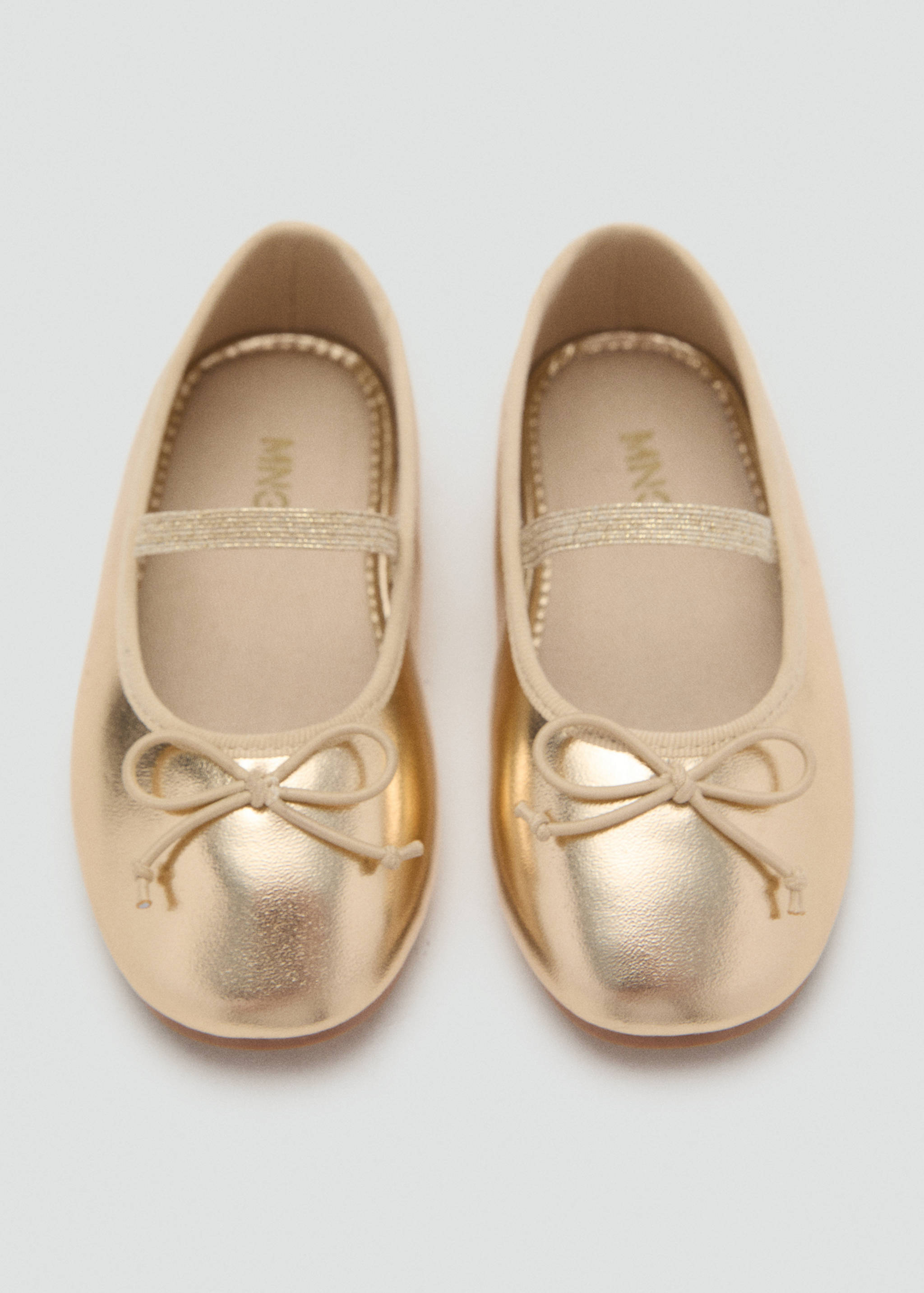 Metallic ballet flats with bow - Details of the article 2