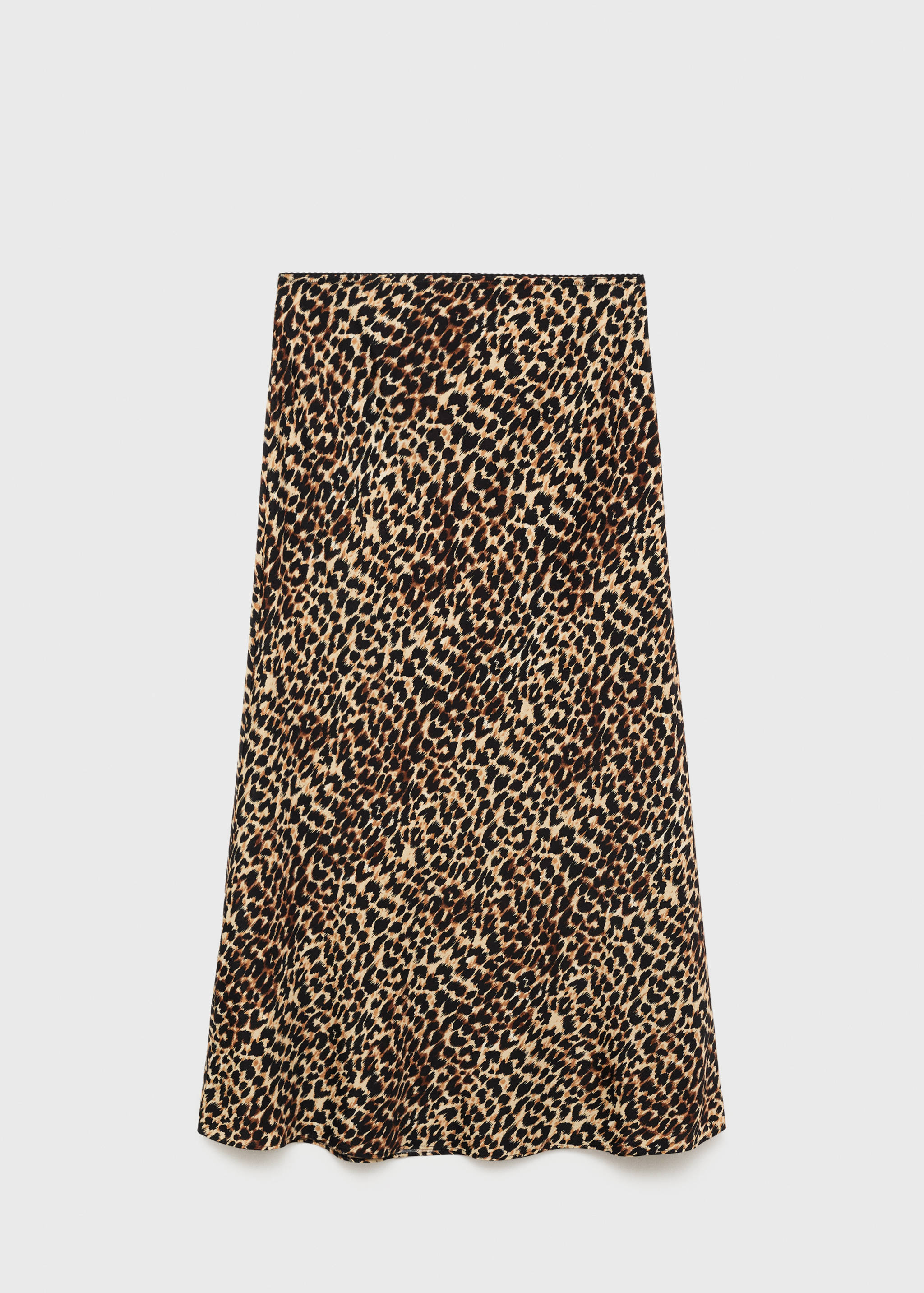 Falda midi leopardo - Artículo sin modelo