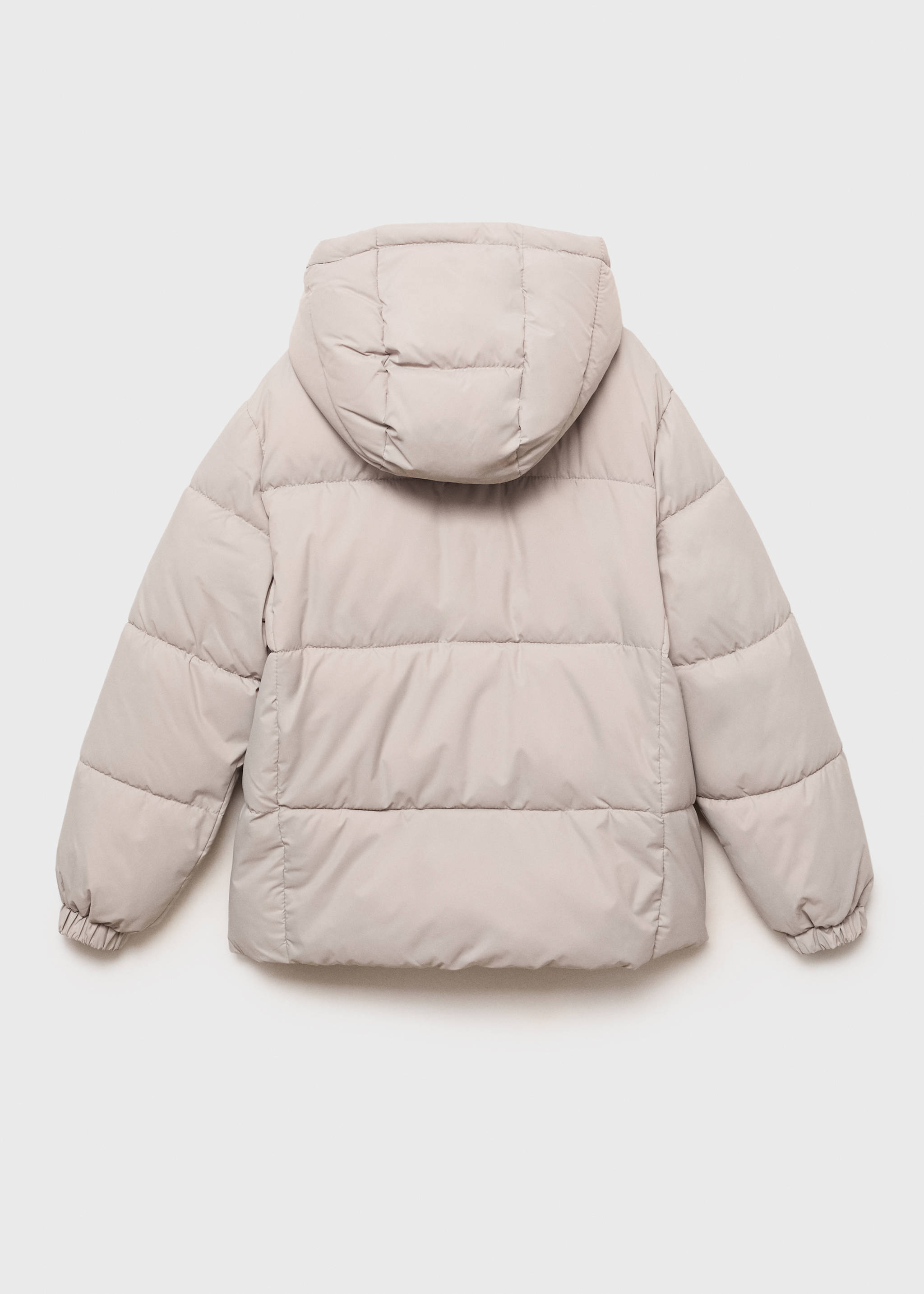 Anorak acolchado capucha - Reverso del artículo