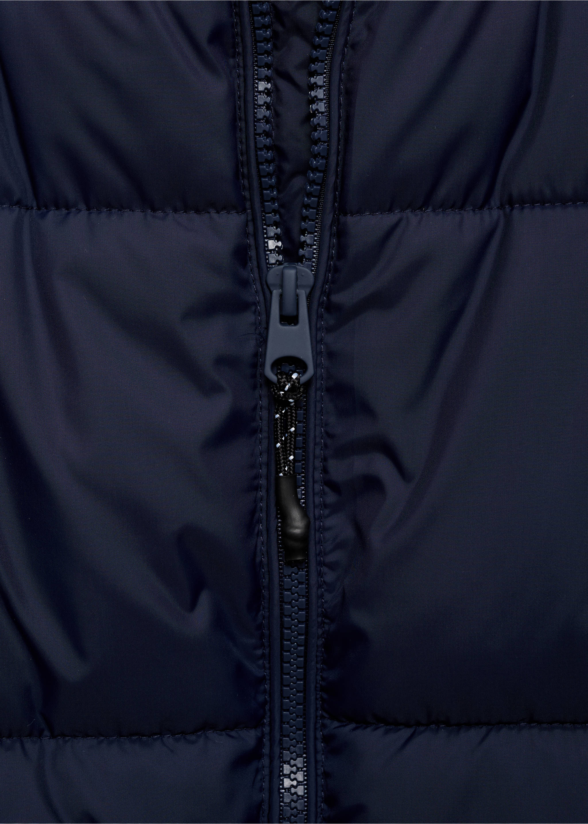 Anorak acolchado capucha - Detalle del artículo 8, Azul marino. Ref: 17063270-00.