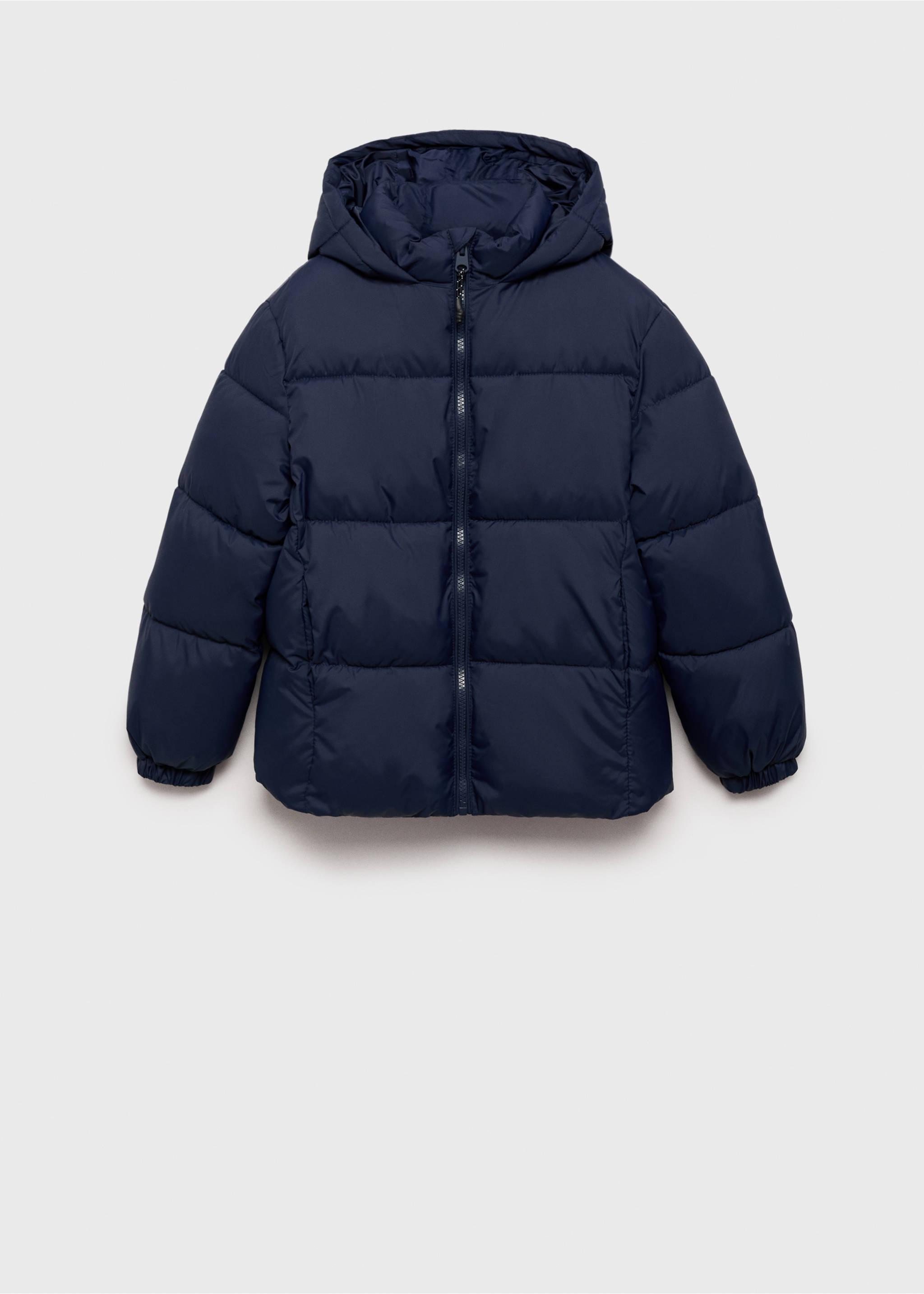 Anorak acolchado capucha - Artículo sin modelo, Azul marino. Ref: 17063270-00.