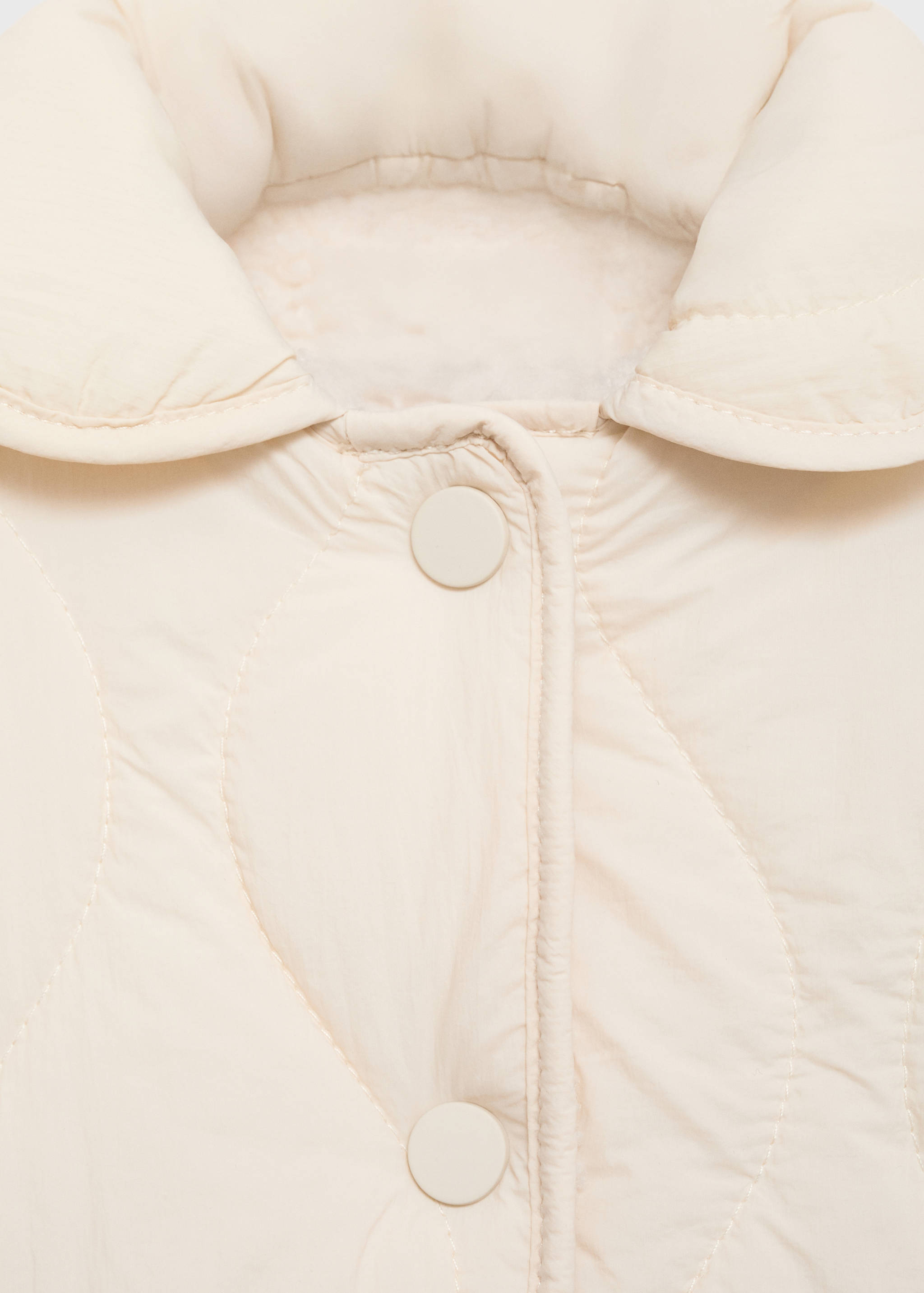 Quiltad anorak fårskinnsfoder - Detaljer om artikeln 8