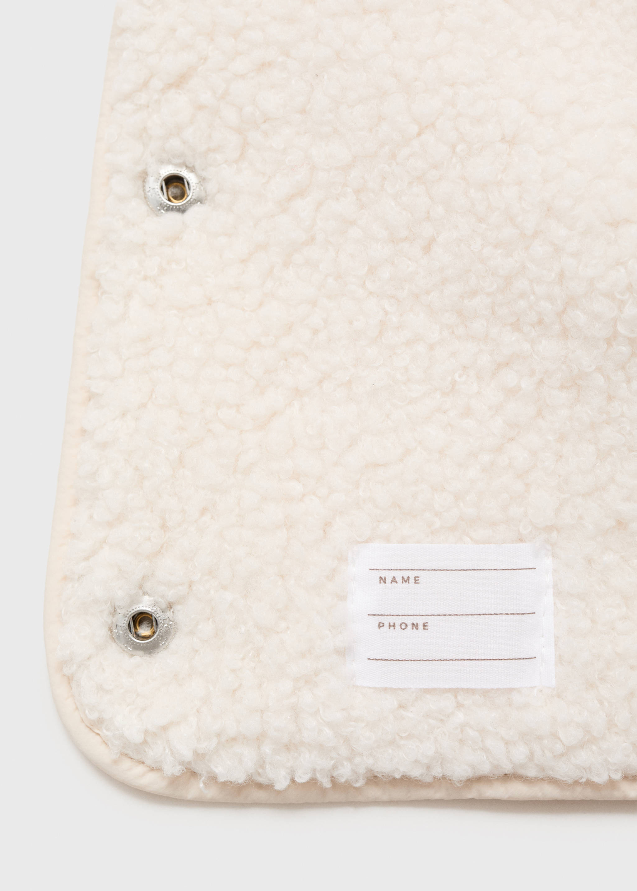 Quiltad anorak fårskinnsfoder - Detaljer om artikeln 0