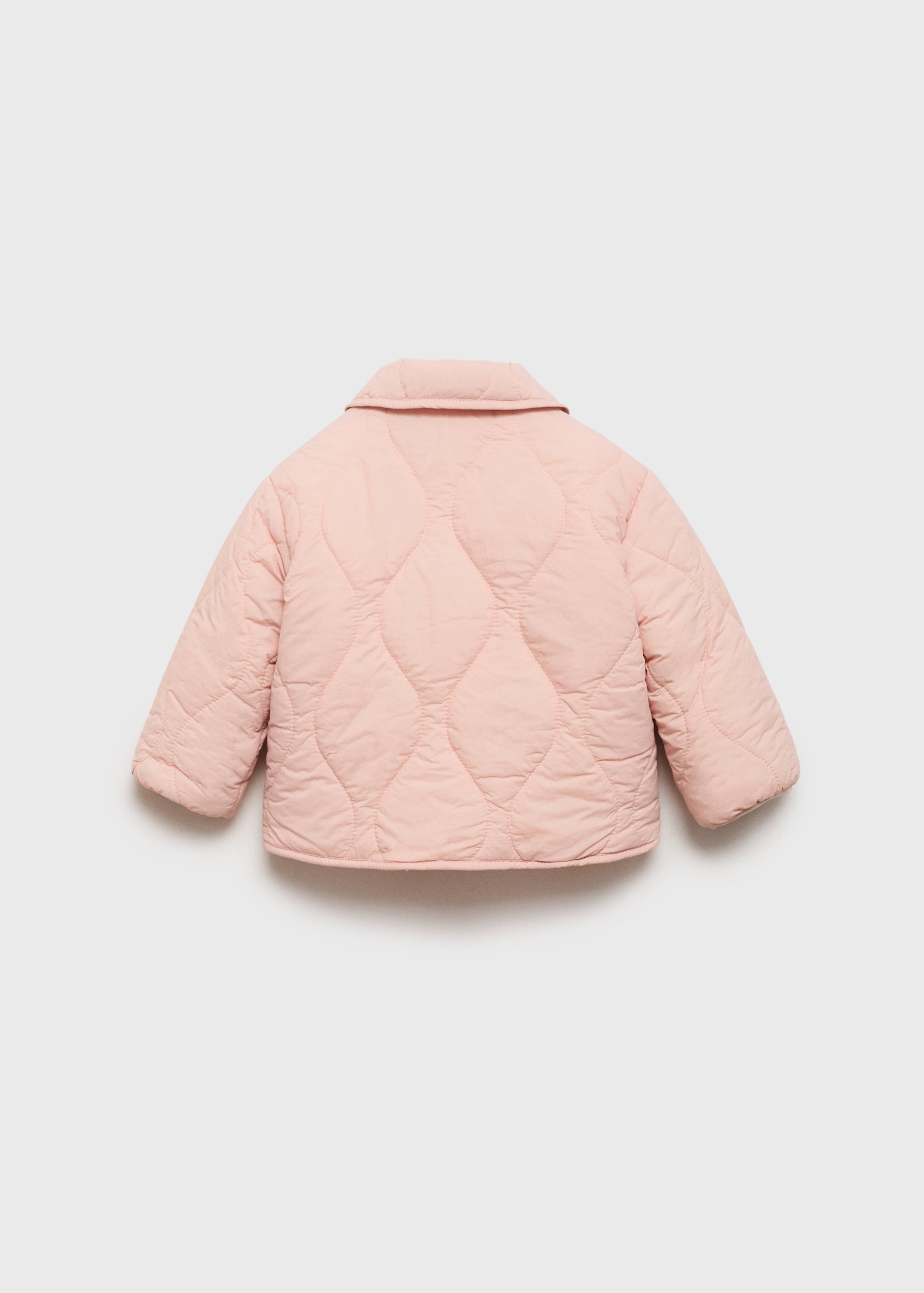 Quiltad anorak fårskinnsfoder - Artikelns baksida