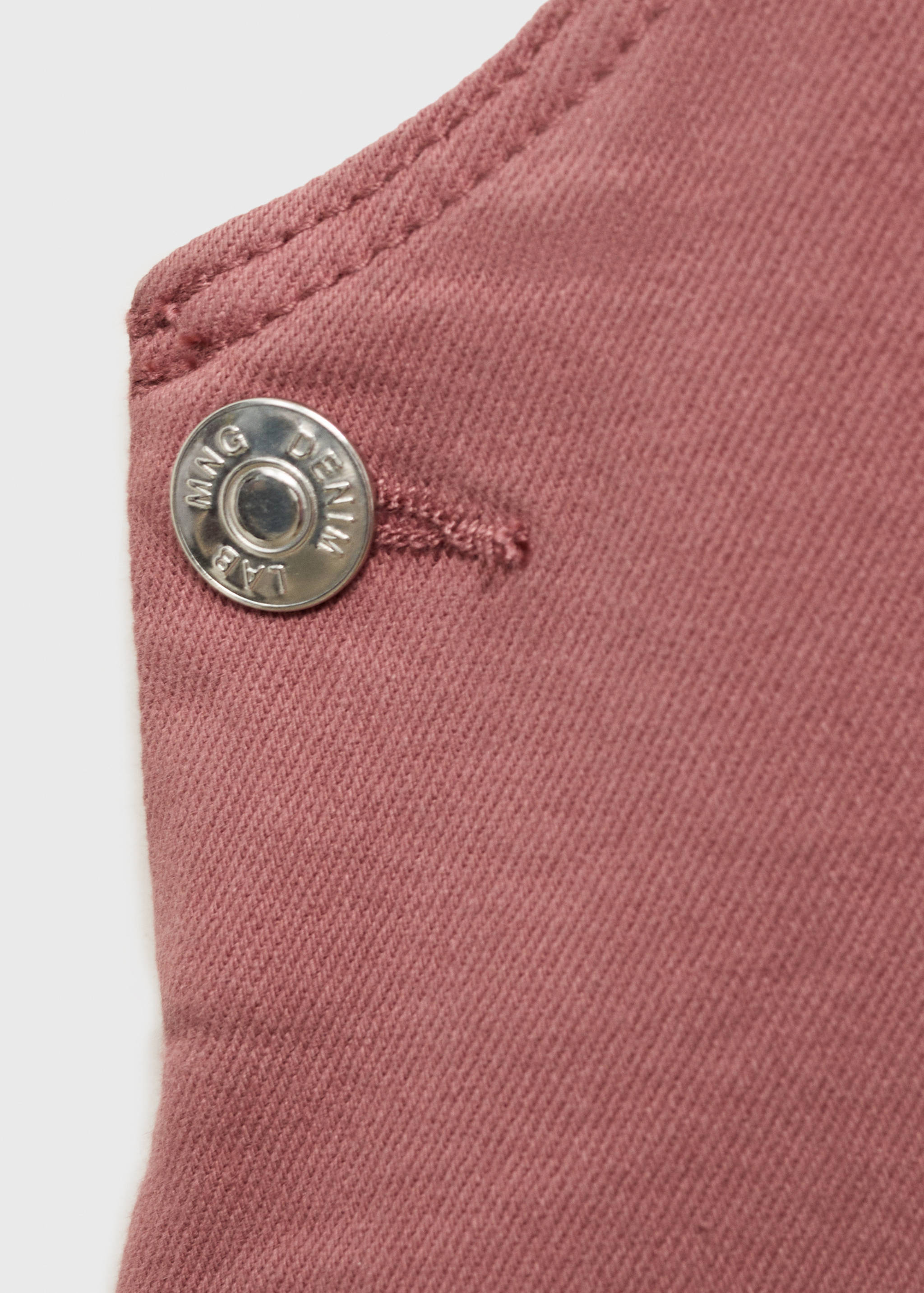 Pocket denim pinafore dress - Details of the article 0