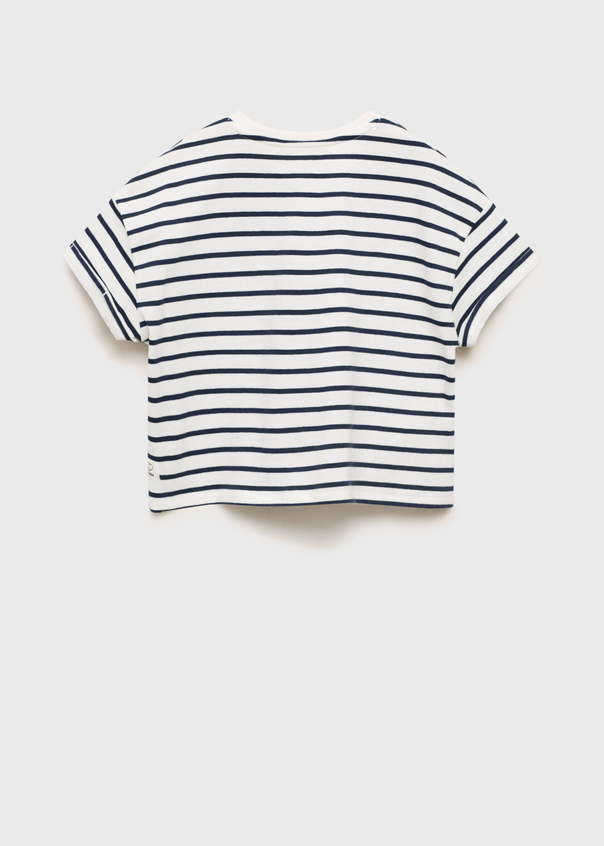 T-shirt manches courtes rayures - Verso de l’article