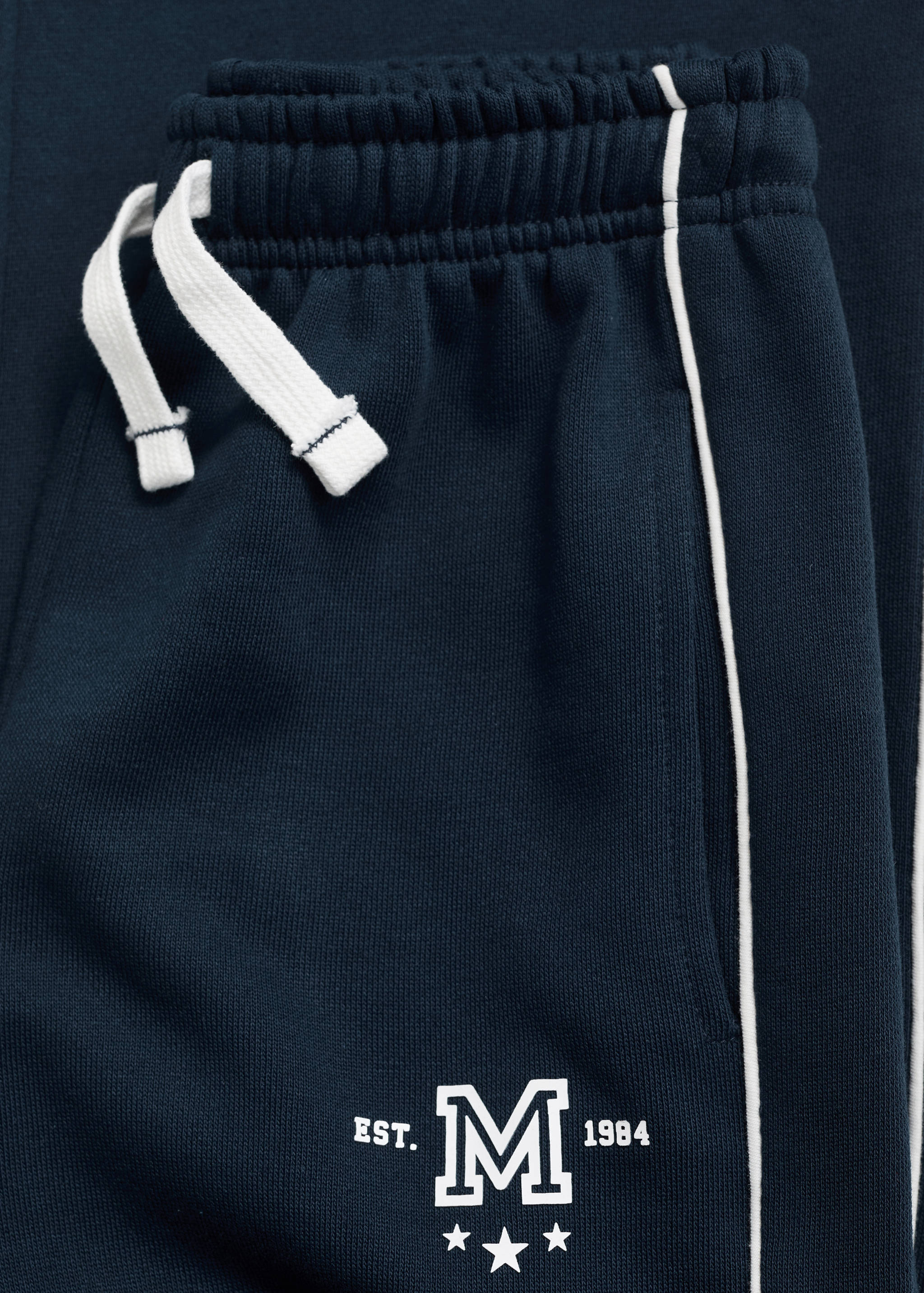 Joggers with side stripe - Details of the article 8