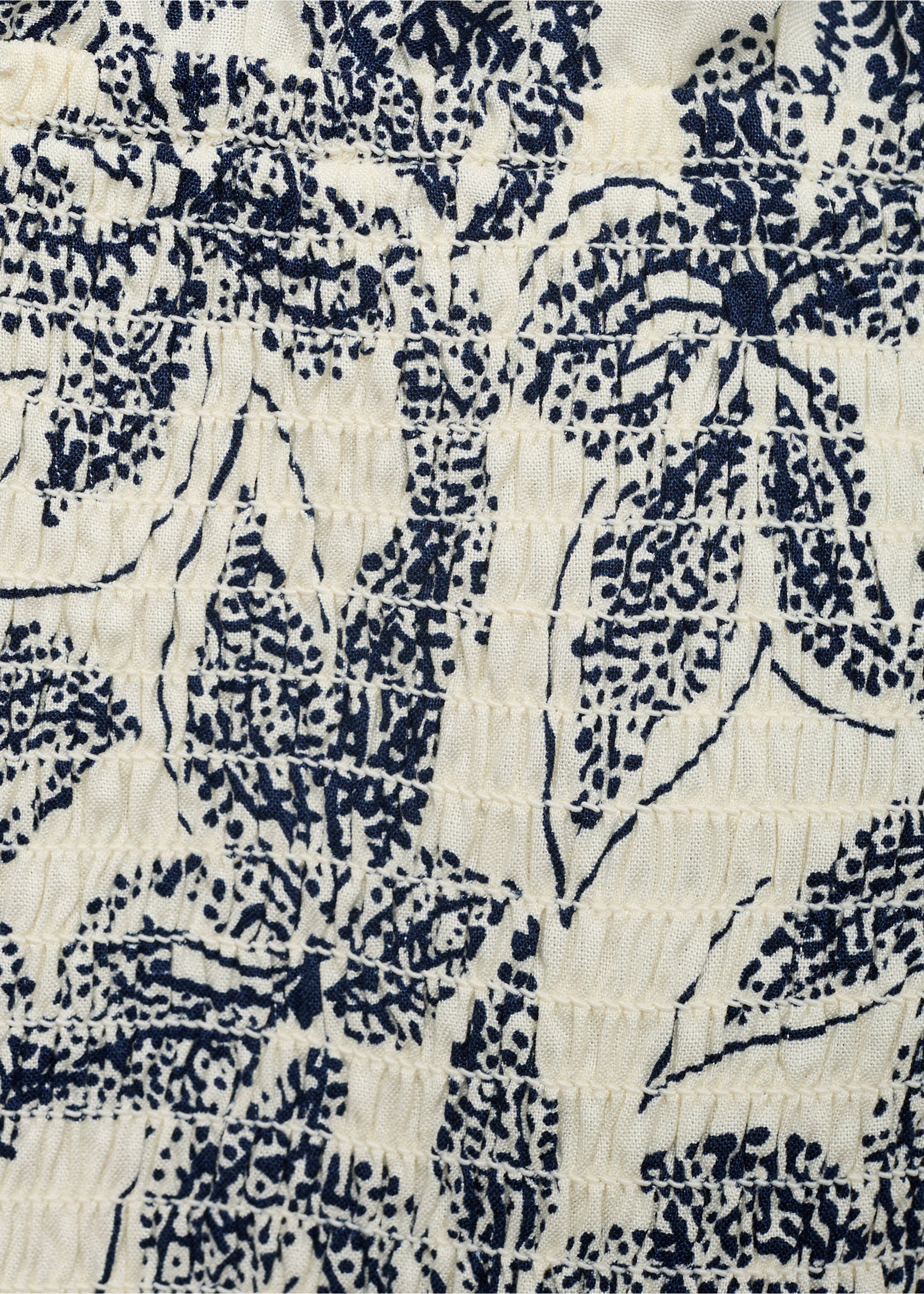Floral-print halter dress - Details of the article 8, Off White. Ref: 17063290-00.