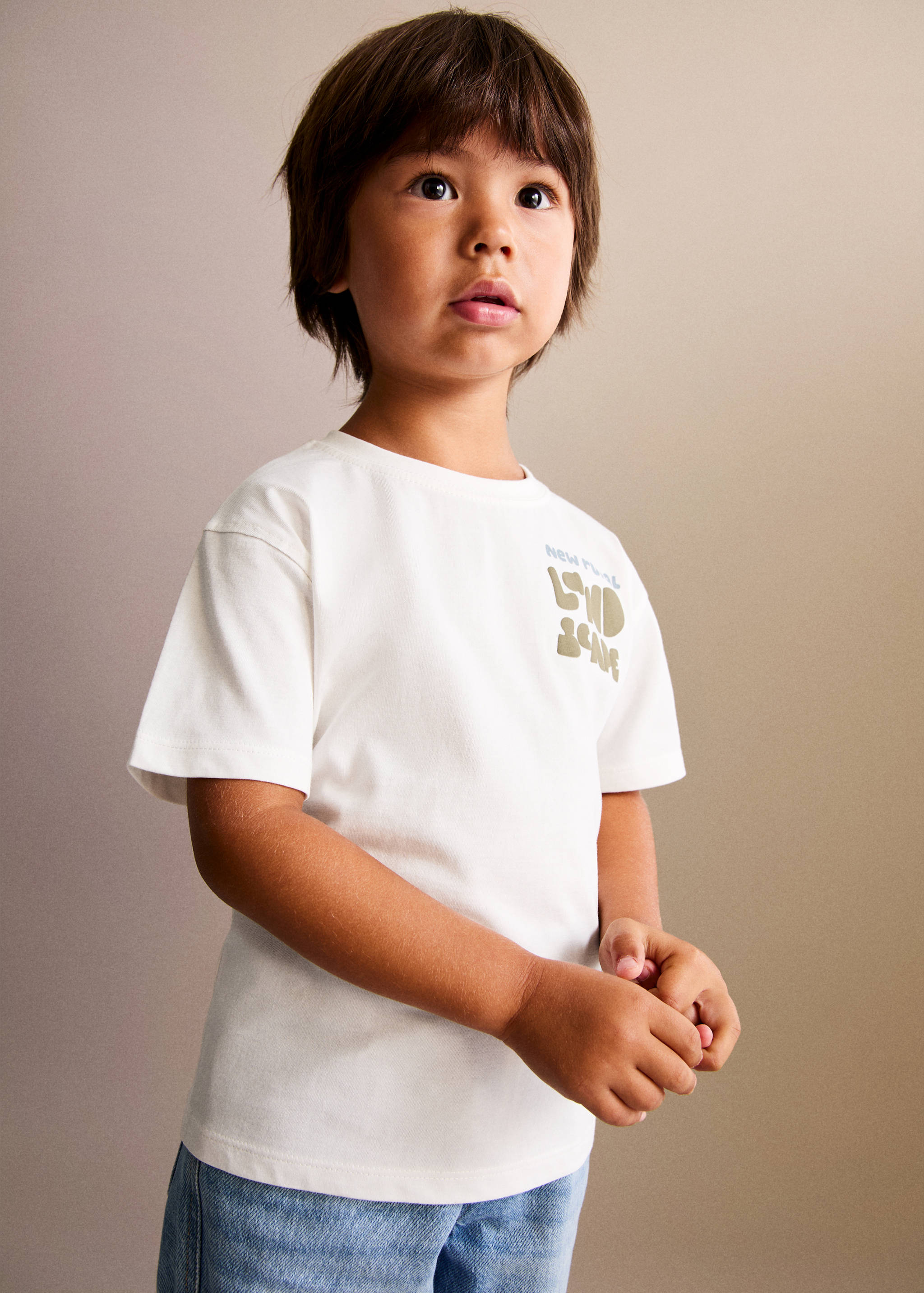 Camiseta algodón estampada - Plano general