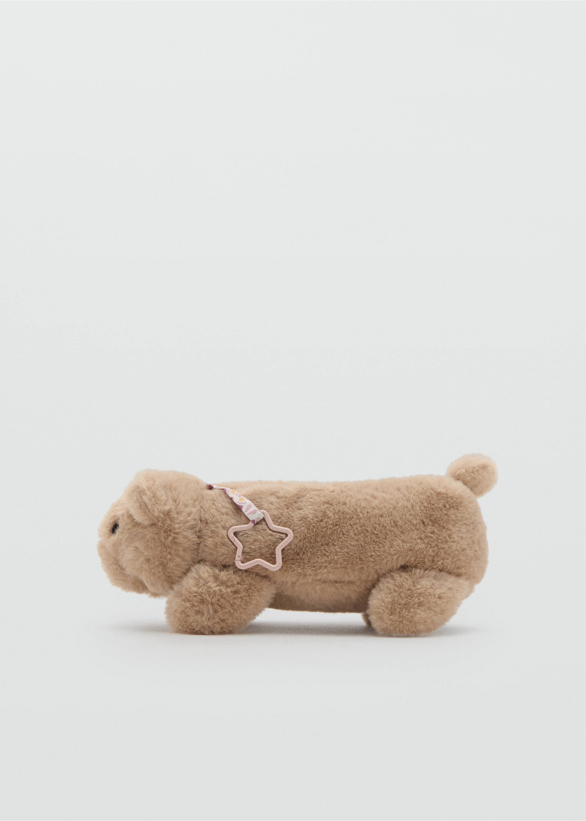 Teddy bear fur-effect case - Article without model, Sand. Ref: 17063299-00.
