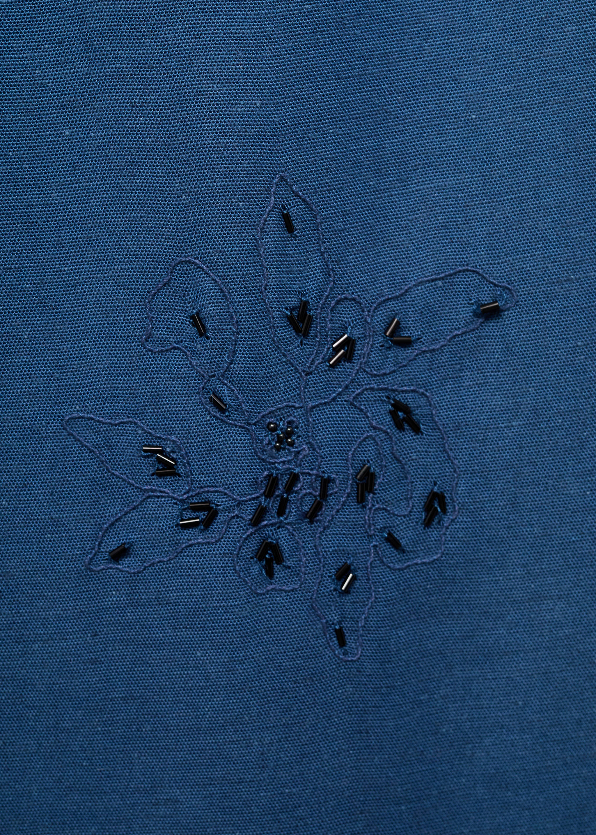 Broderade byxor med pärldekorationer - Detaljer om artikeln 0
