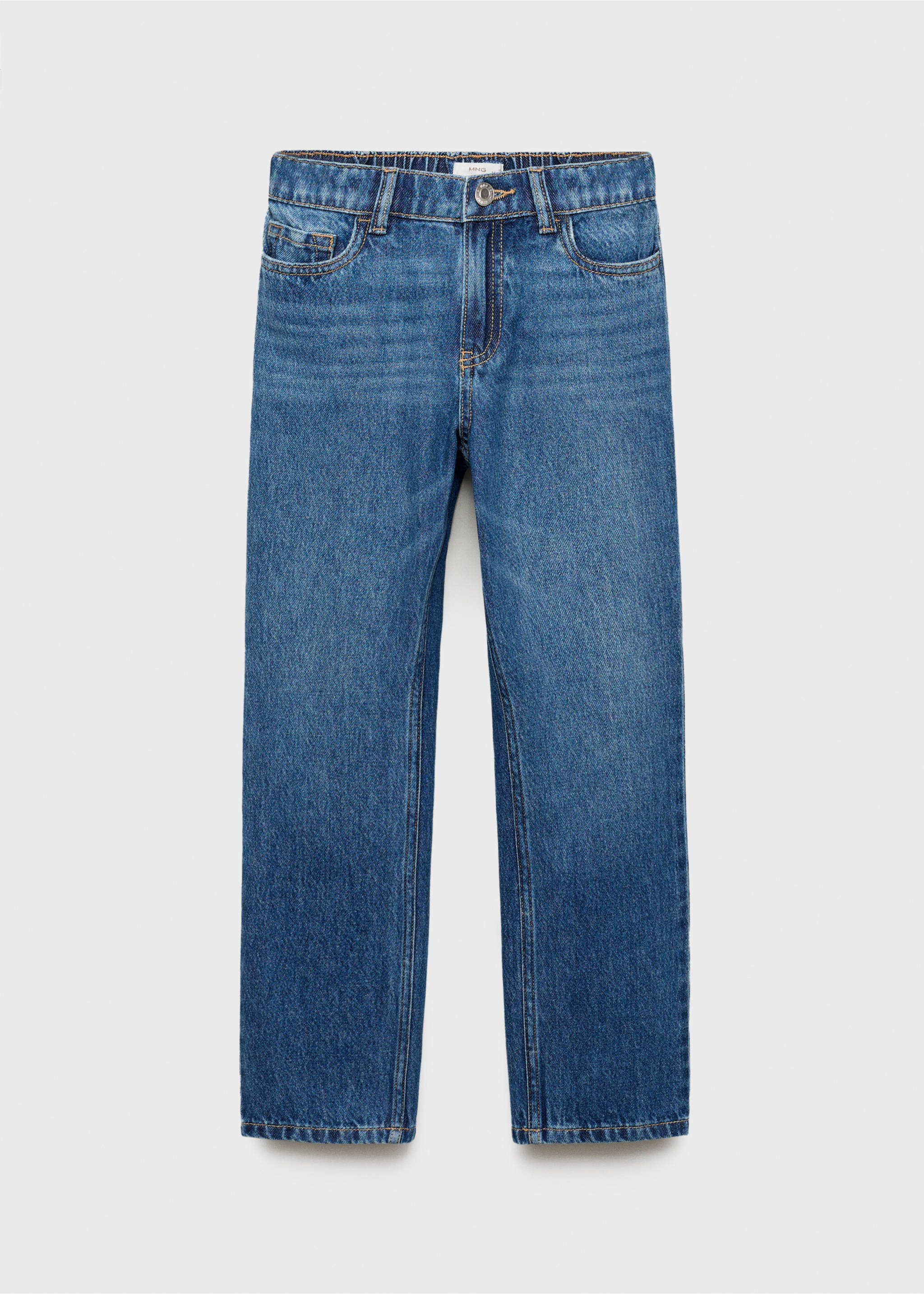 Regular straight jeans - Article without model, Medium Blue. Ref: 17063303-00.