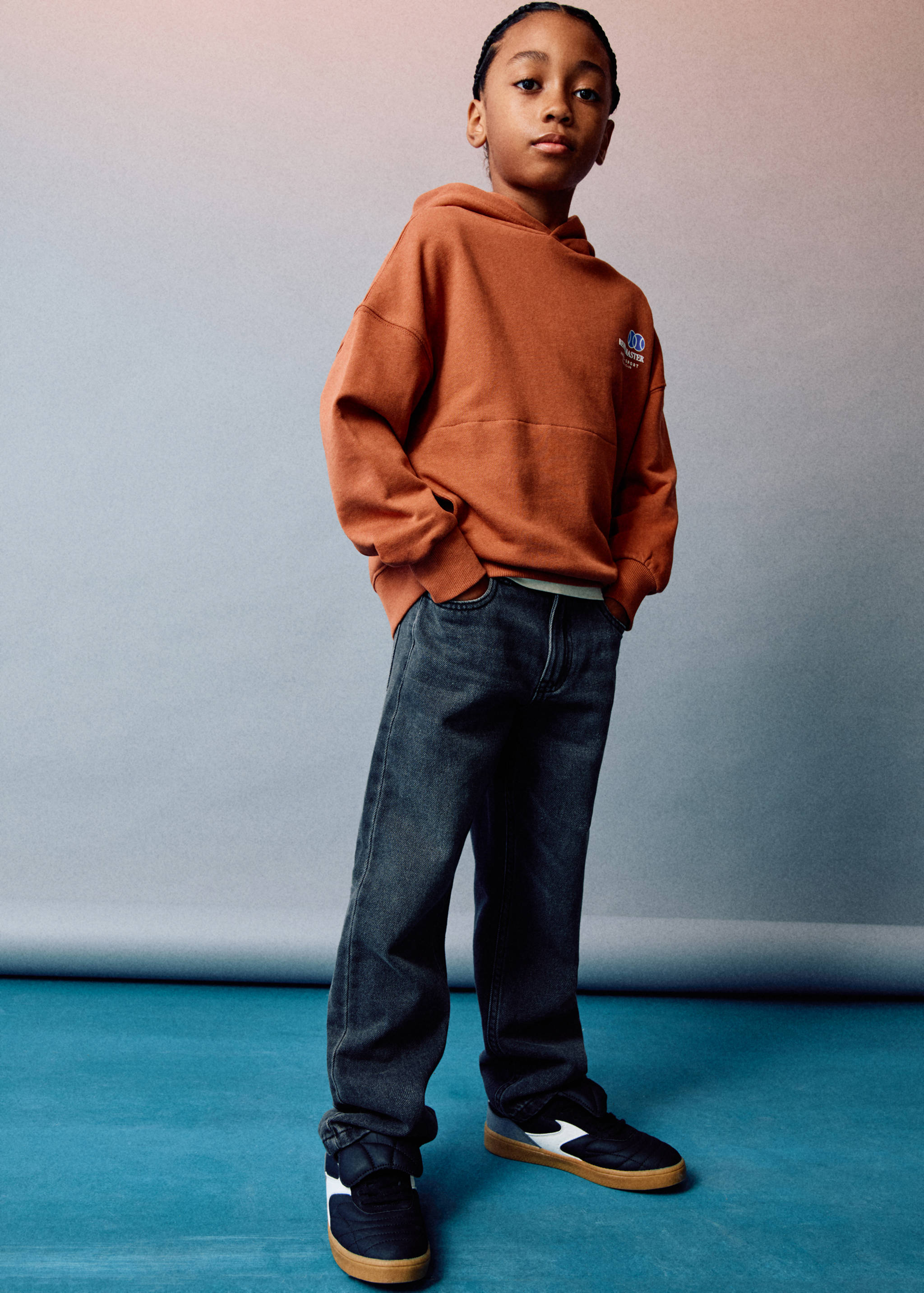 Regular straight jeans - Details of the article 7