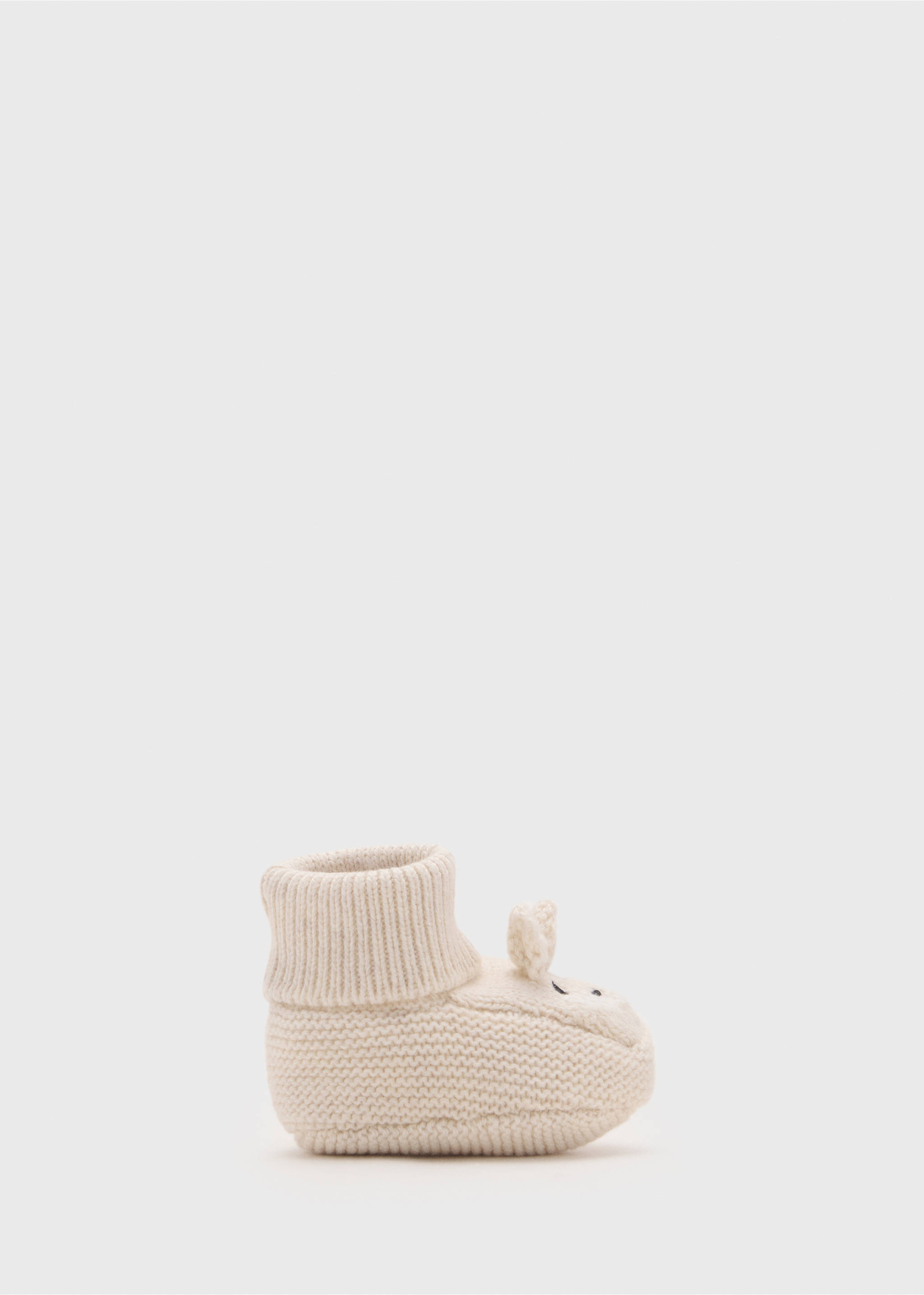 Booties with little ears - Article without model, Sand. Ref: 17063306-00.