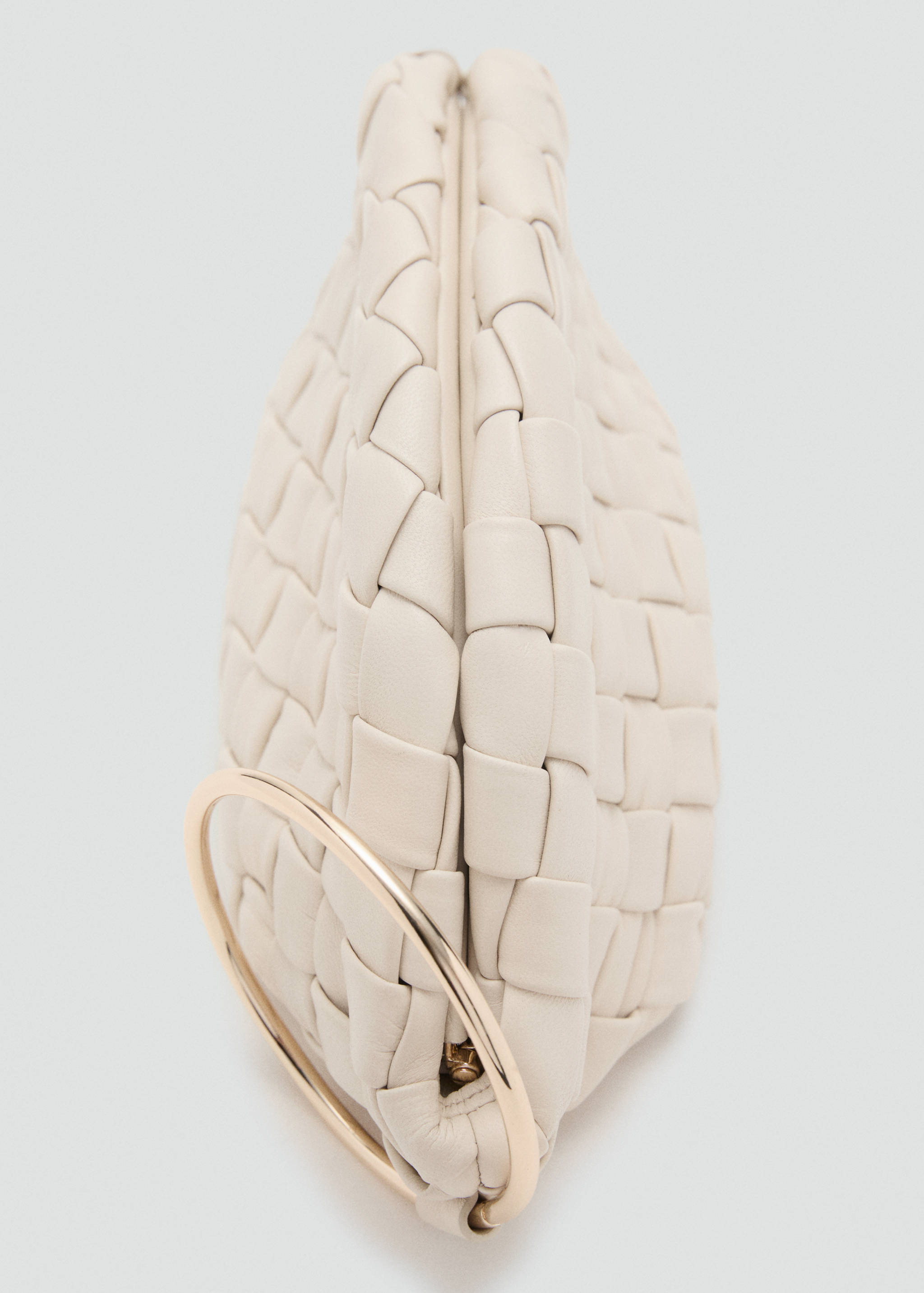 Braided leather clutch bag - Details of the article 3
