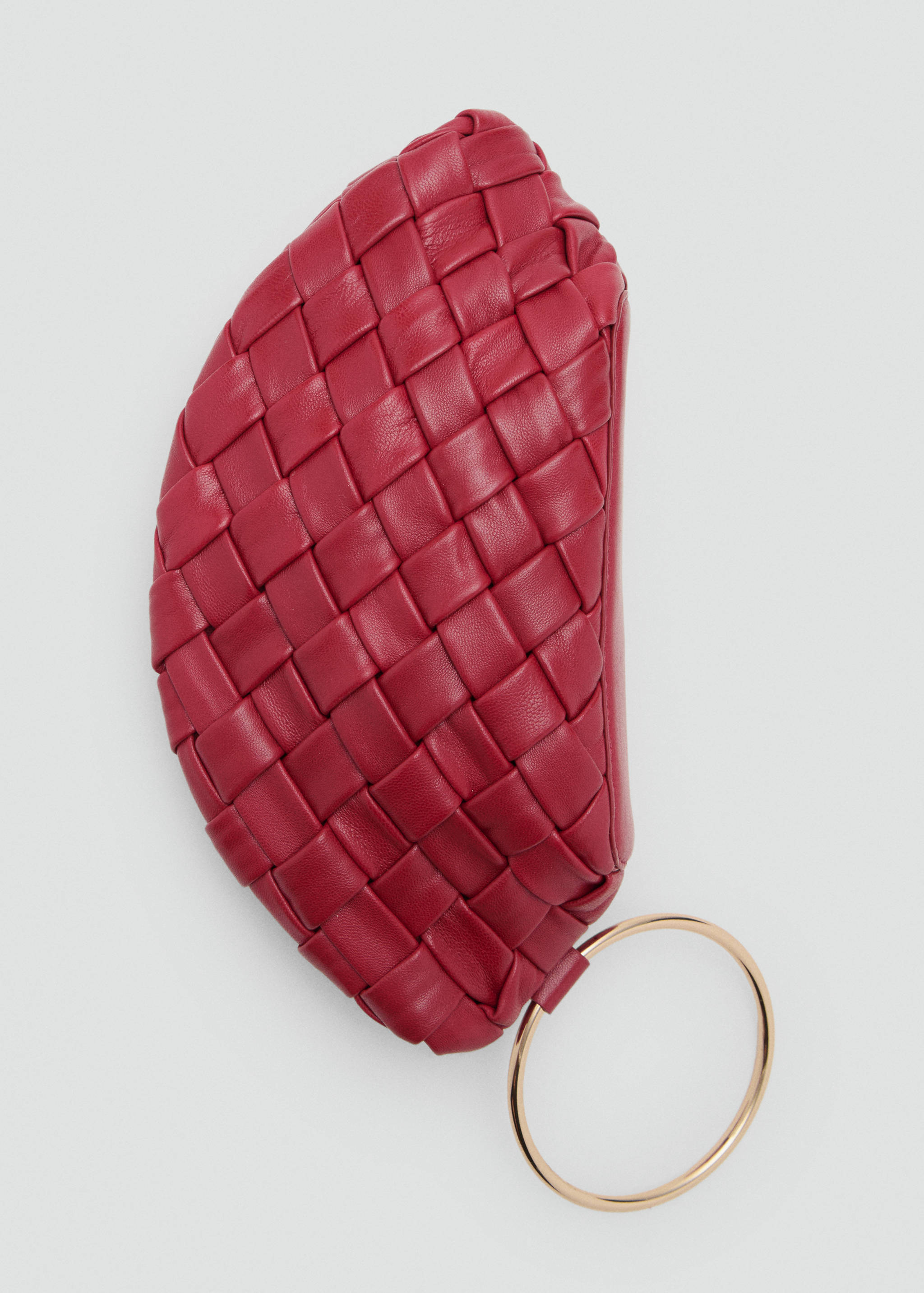 Braided leather clutch bag - Details of the article 3
