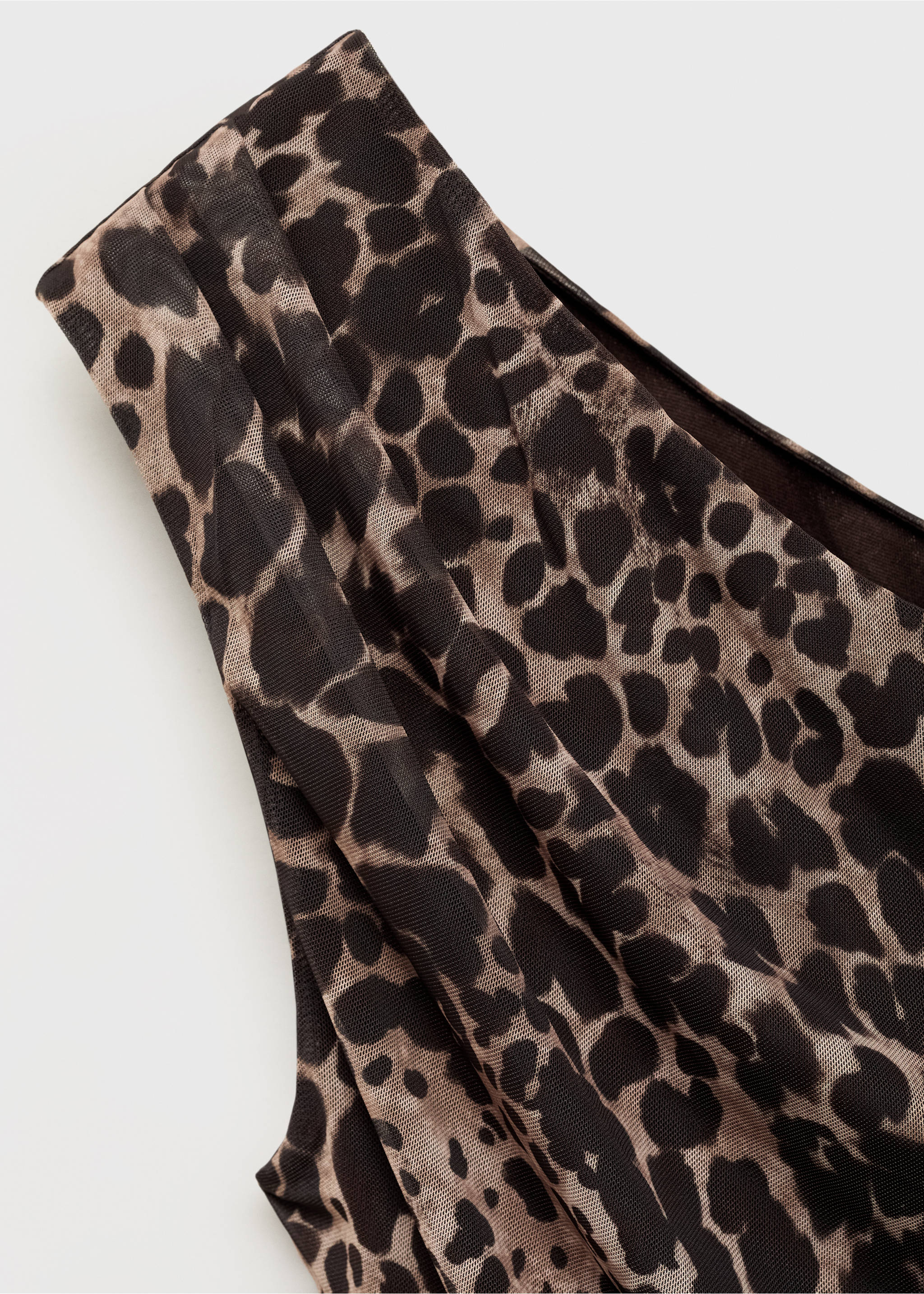 Top asimétrico leopardo - Detalle del artículo 8, Marrón. Ref: 17063331-00.