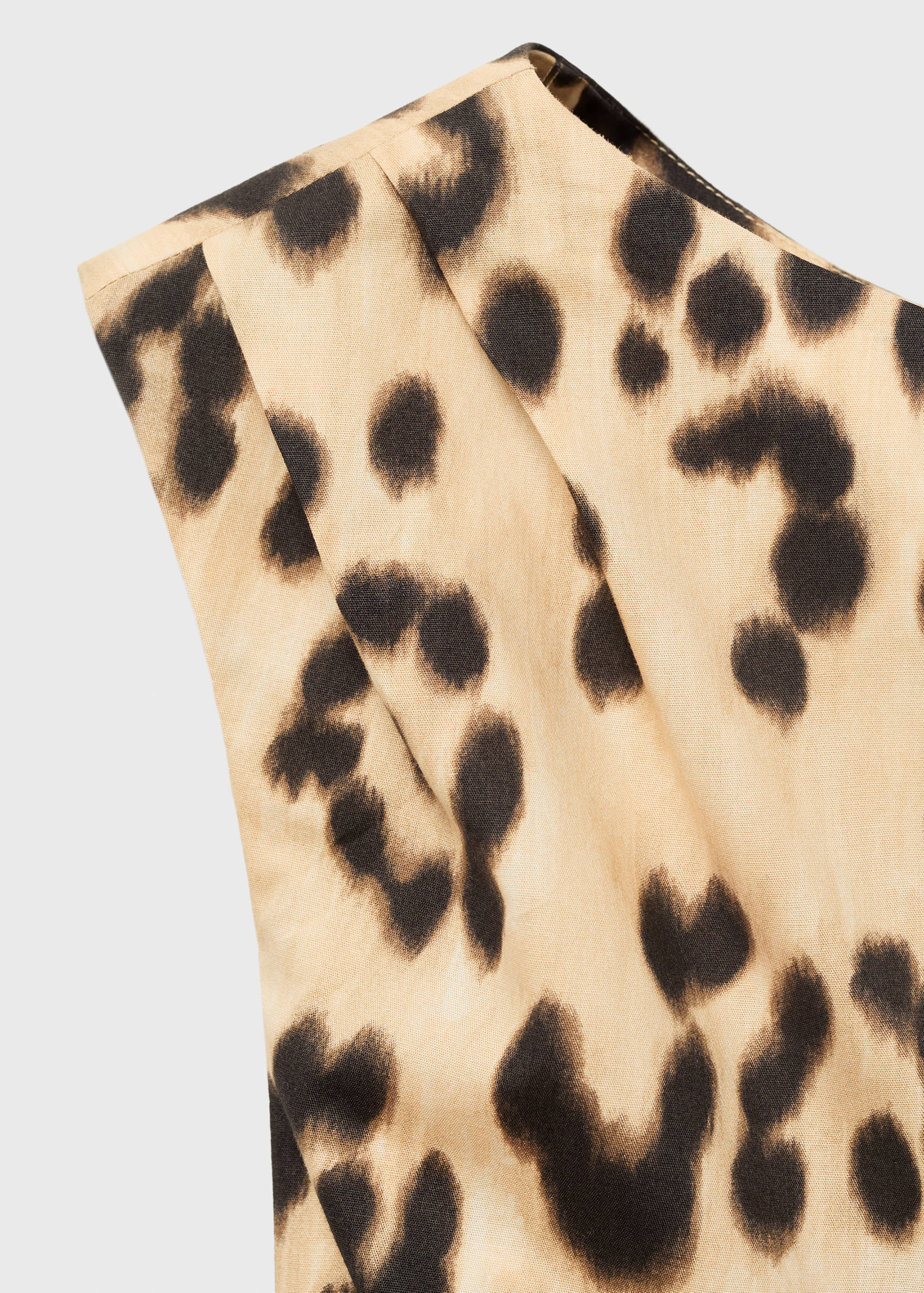 Robe col asymétrique léopard - Détail de l'article 8