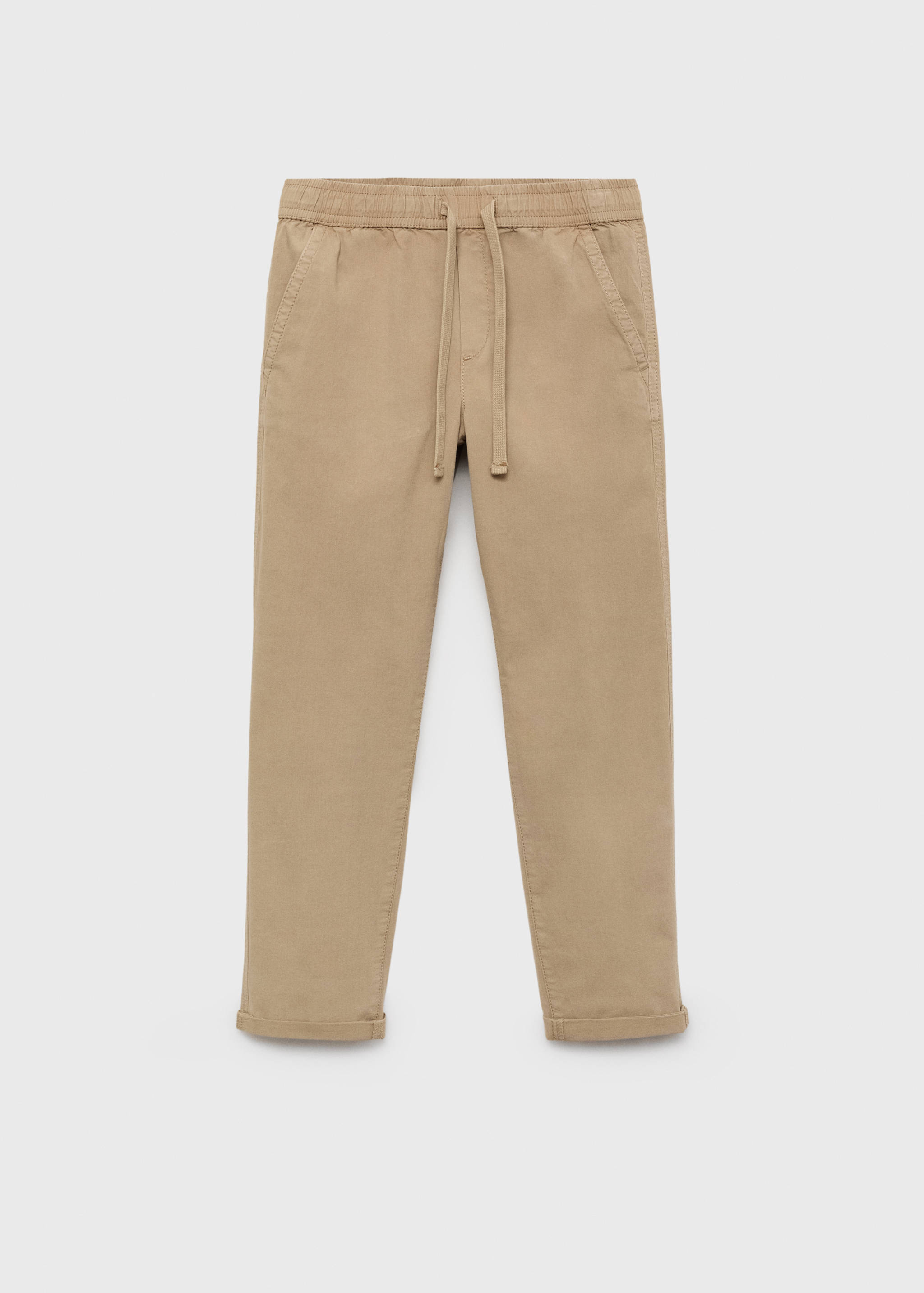 Elastic waist trousers - Article without model