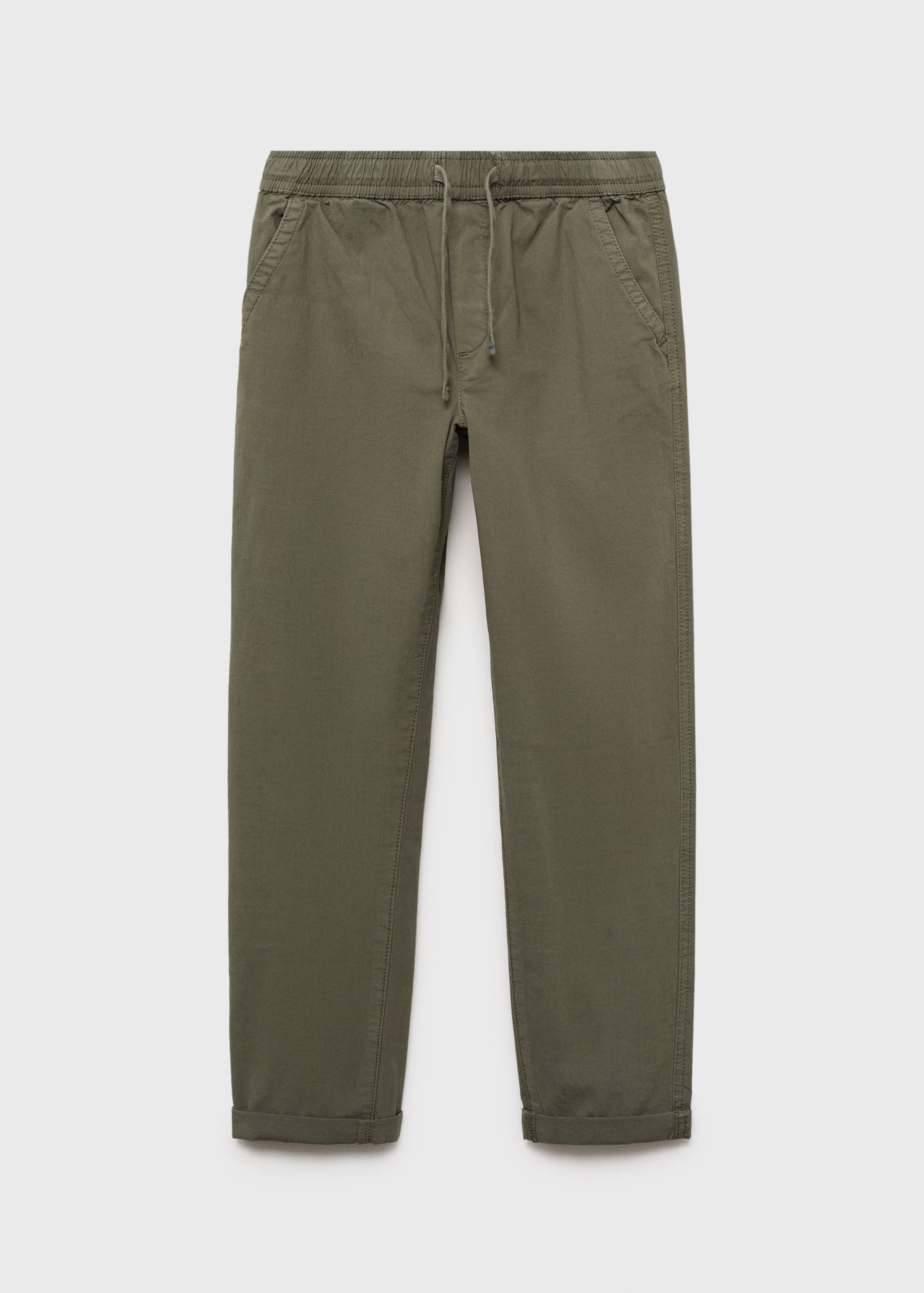 Elastic waist trousers - Article without model