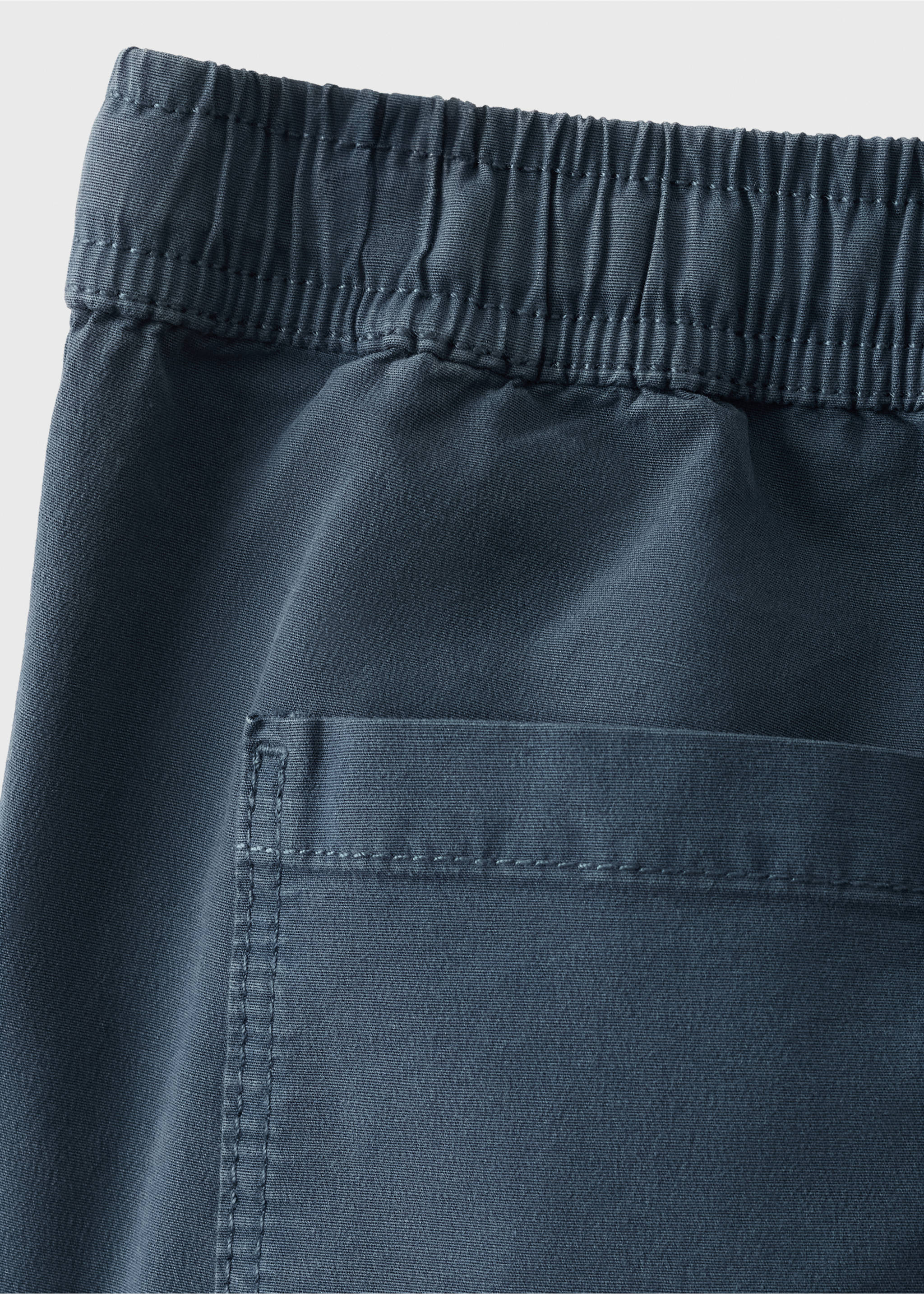 Pantalons cintura elàstica - Detall de l'article 0, Blau marí. Ref: 17063791-00.