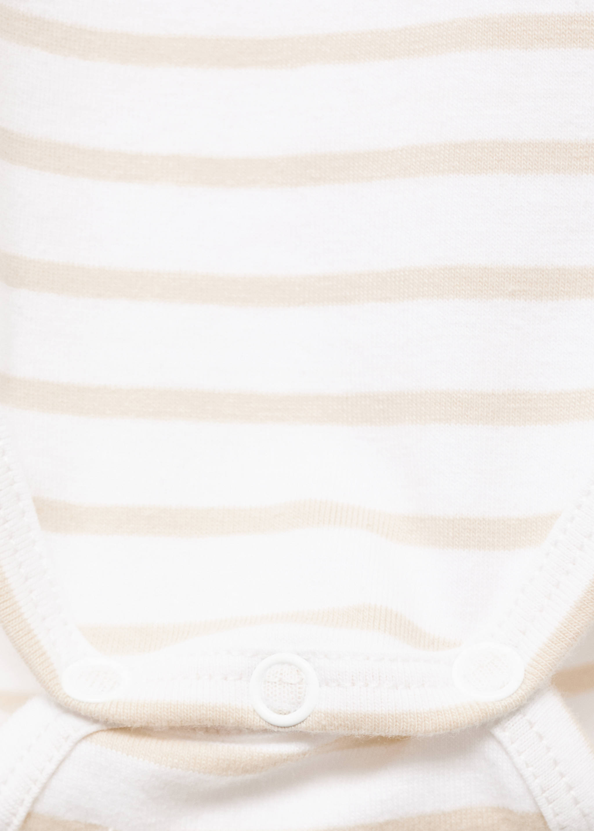 Striped cotton bodysuit - Details of the article 8