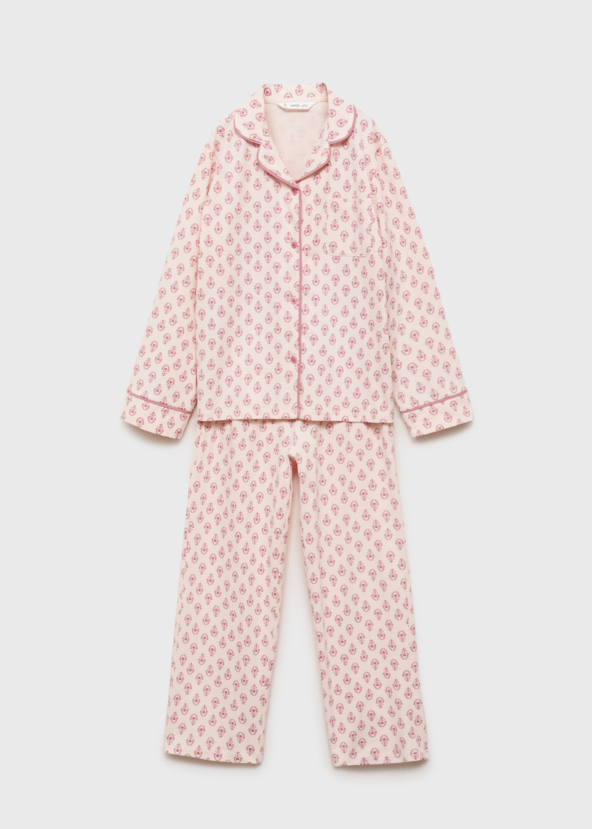 Printed cotton pyjamas - Article without model