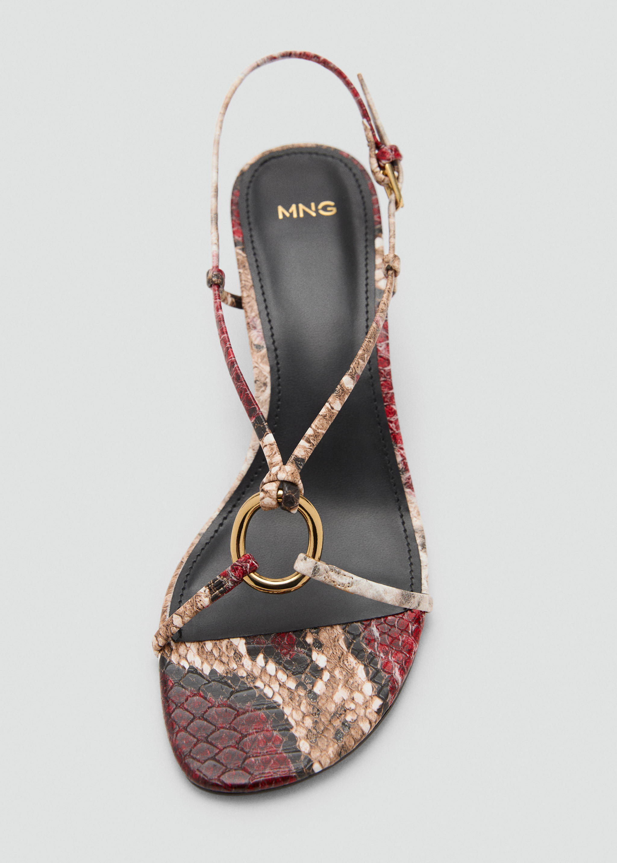 Heeled sandal with hoop detail - Details of the article 3